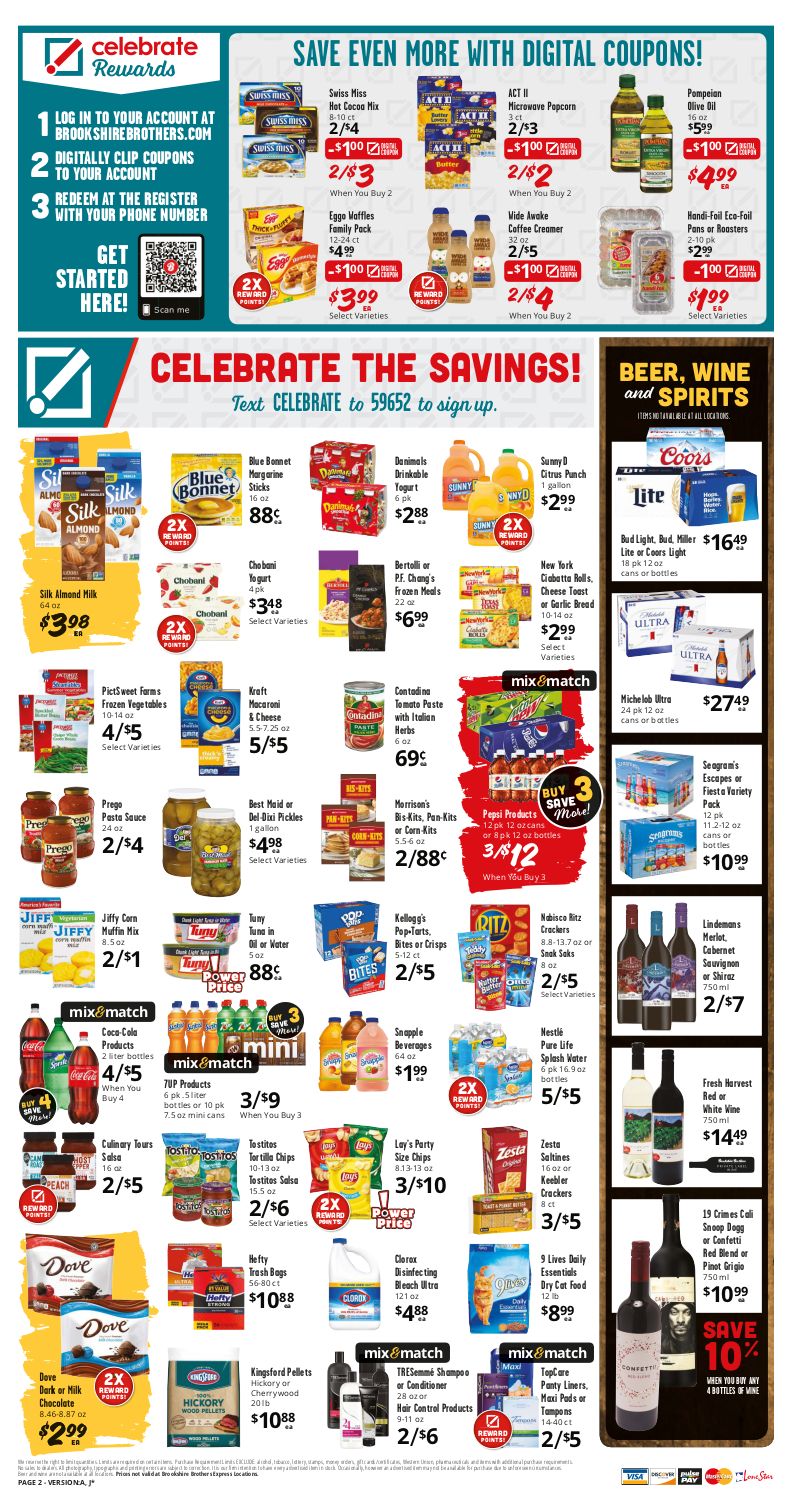 Brookshire Brothers Weekly Ad Flyer February 24 to March 2, 2021