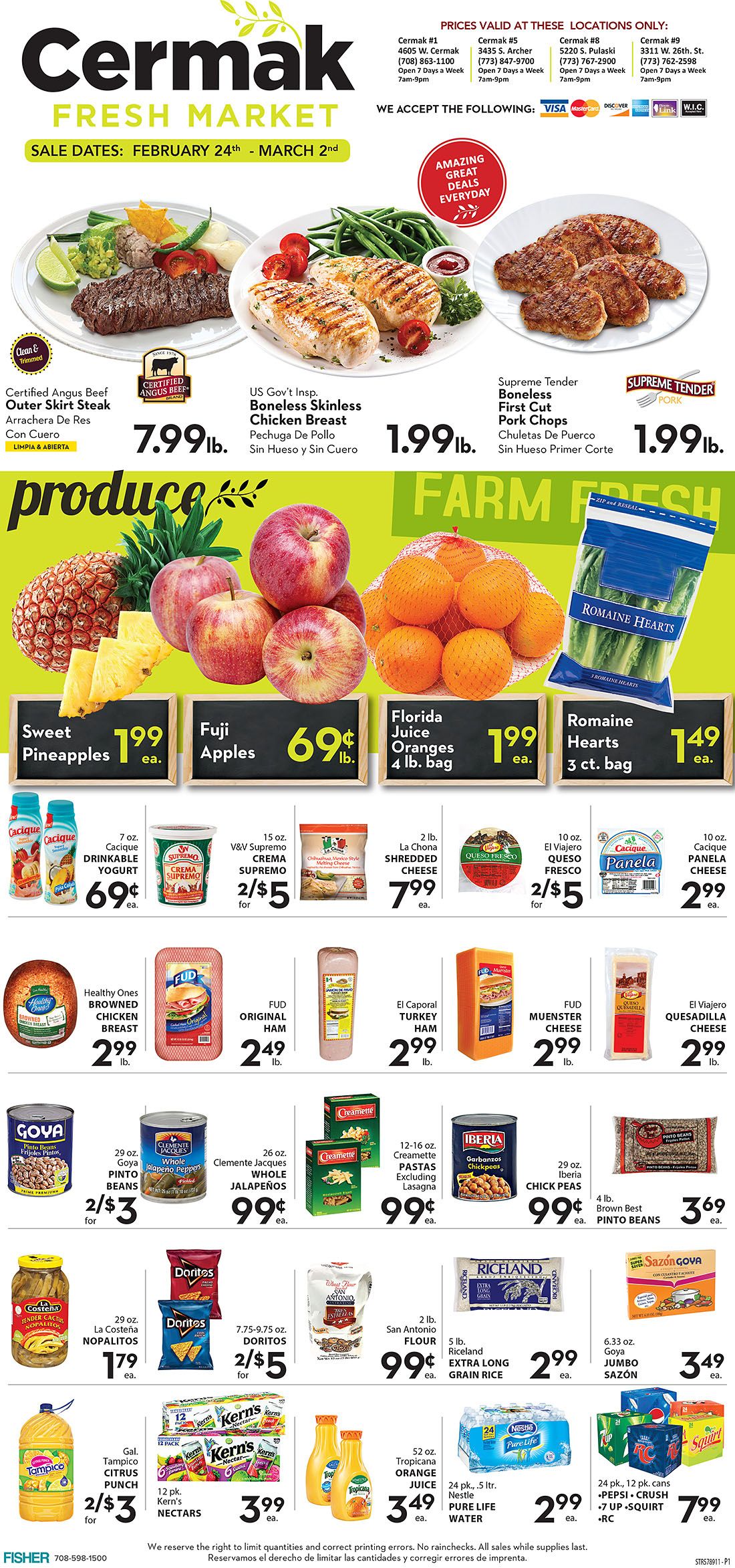 Cermak Fresh Market (IL) Weekly Ad Flyer February 24 to March 2, 2021