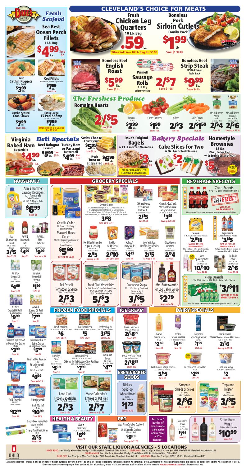 Dave's Markets Weekly Ad Flyer February 24 to March 2, 2021