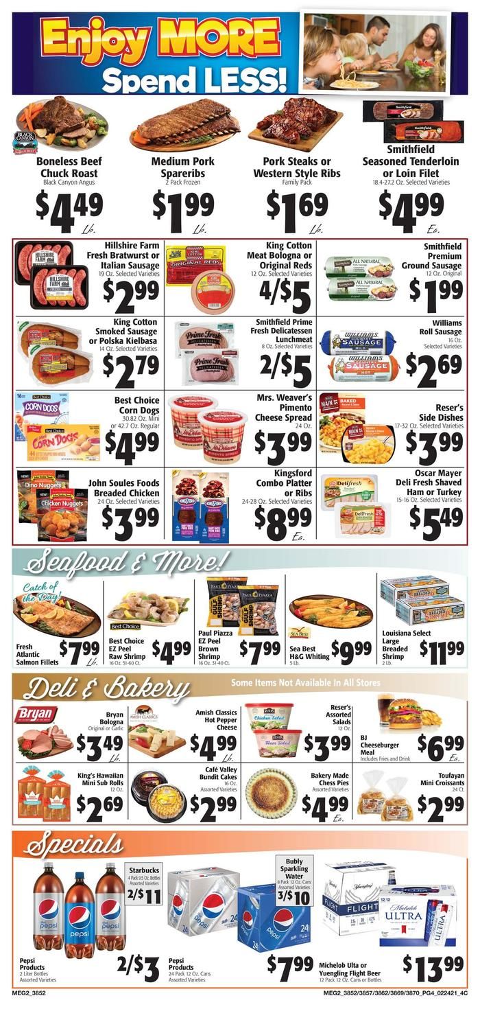 E.W. James & Sons Weekly Ad Flyer February 24 to March 2, 2021