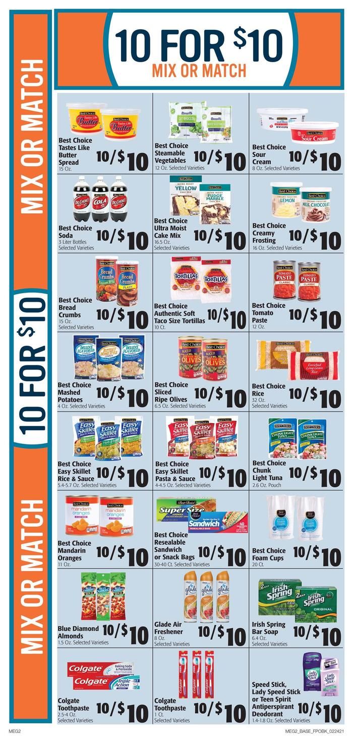 E.W. James & Sons Weekly Ad Flyer February 24 to March 2, 2021