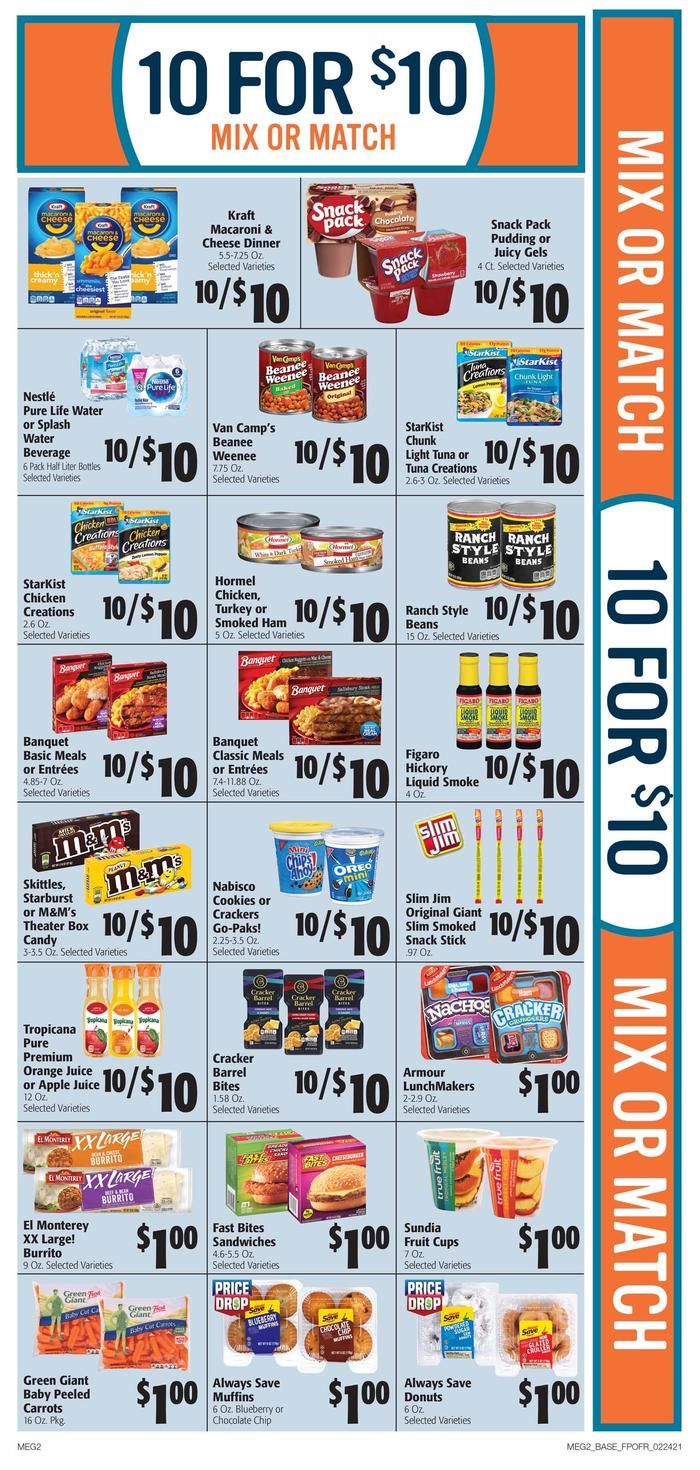 E.W. James & Sons Weekly Ad Flyer February 24 to March 2, 2021