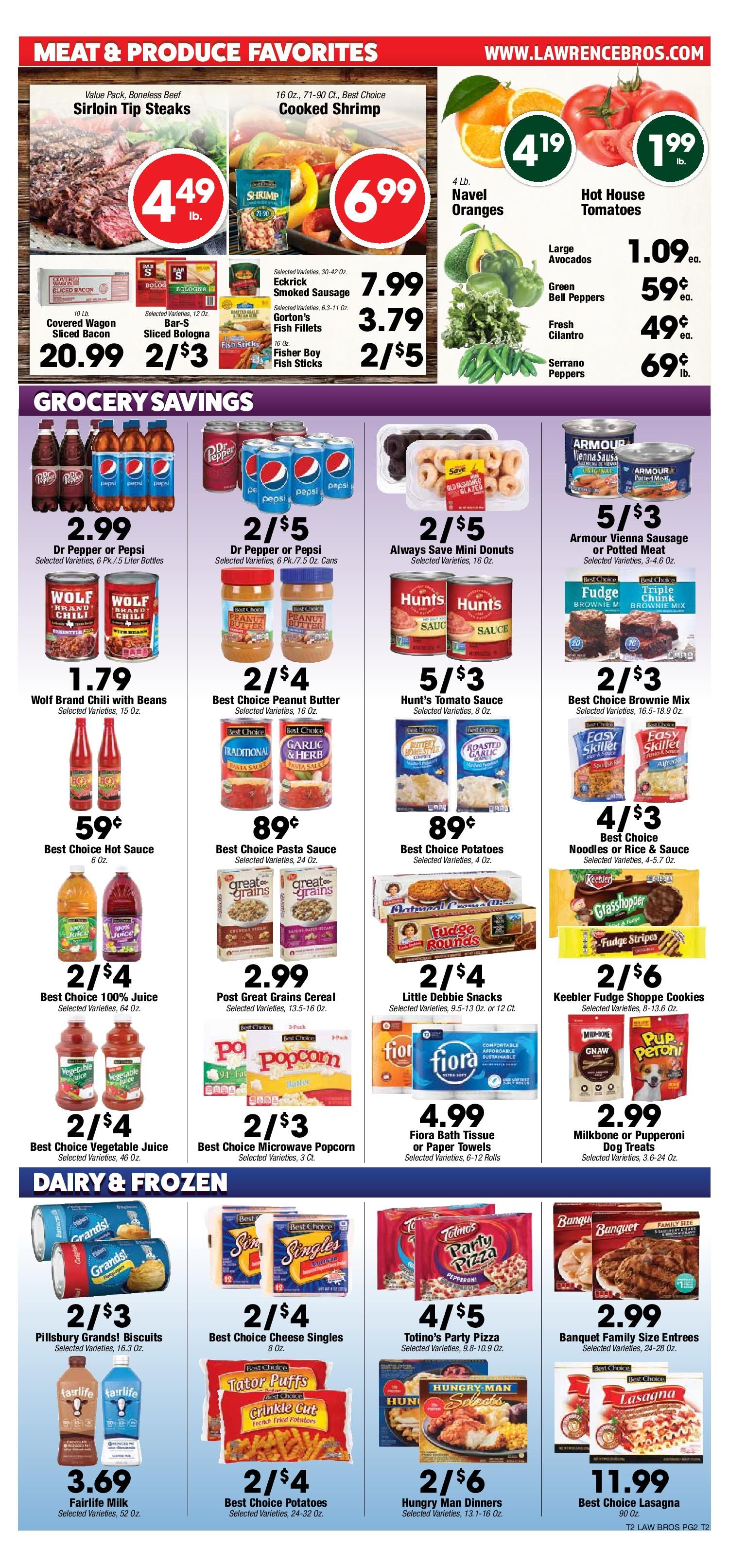 Lawrence Bros Weekly Ad Flyer February 24 to March 2, 2021
