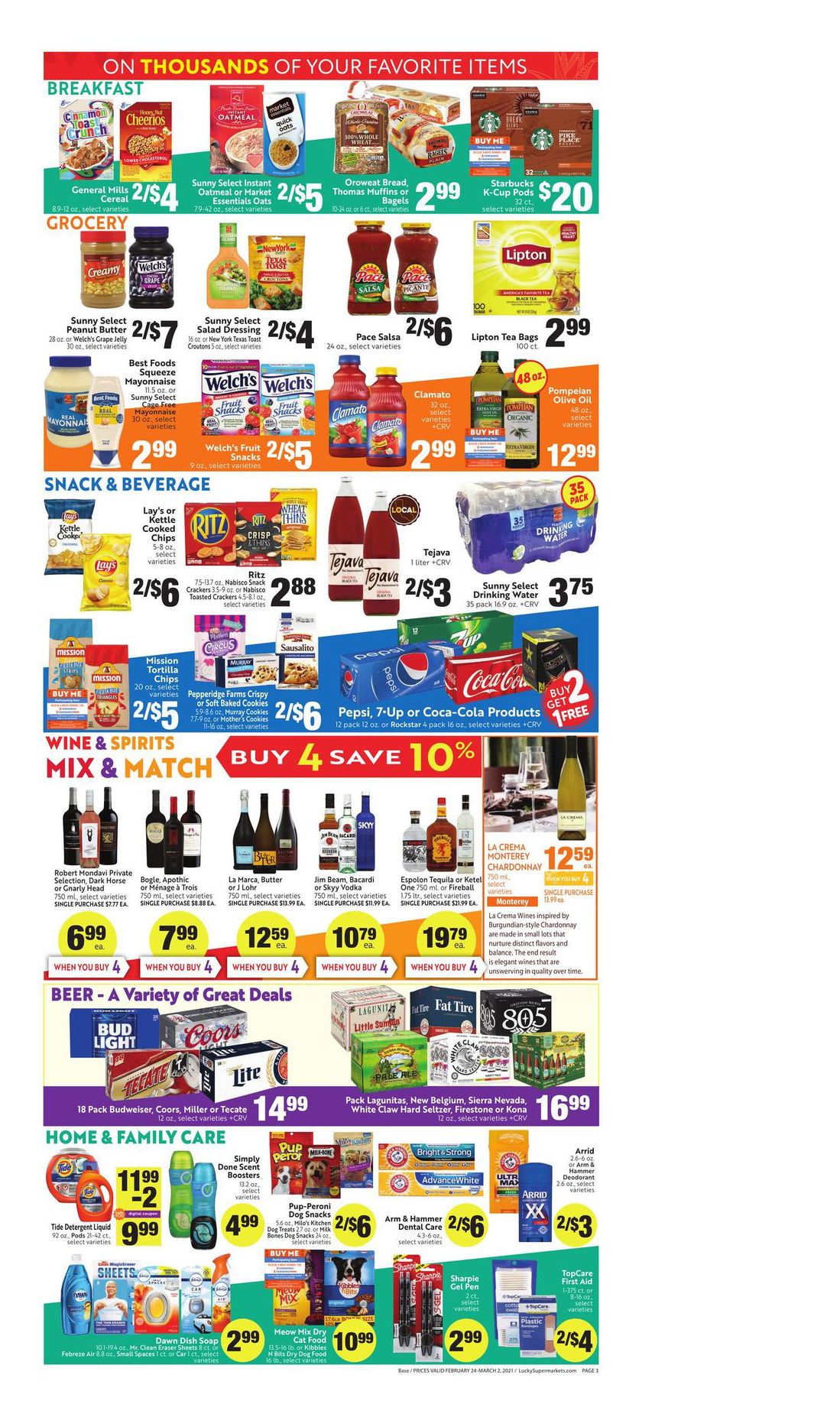 Lucky Weekly Ad Flyer February 24 to March 2, 2021