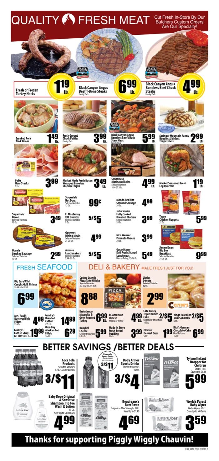 Piggly Wiggly (LA) Weekly Ad Flyer February 24 to March 2, 2021