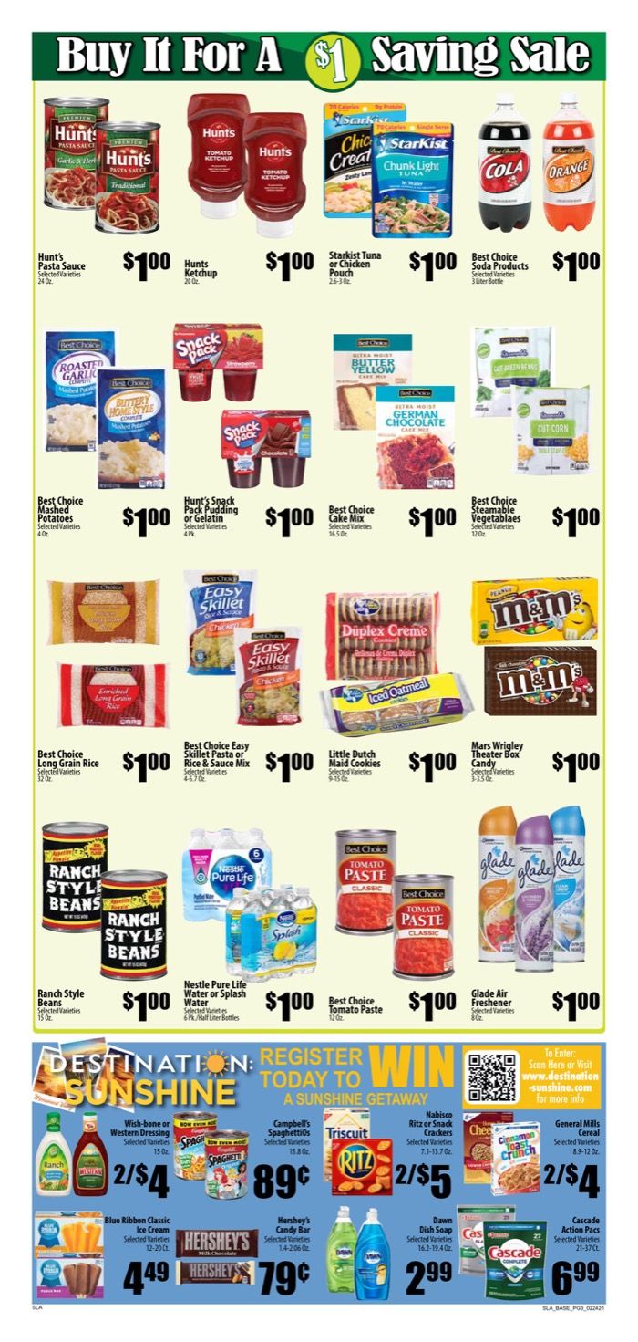 Piggly Wiggly (LA) Weekly Ad Flyer February 24 to March 2, 2021