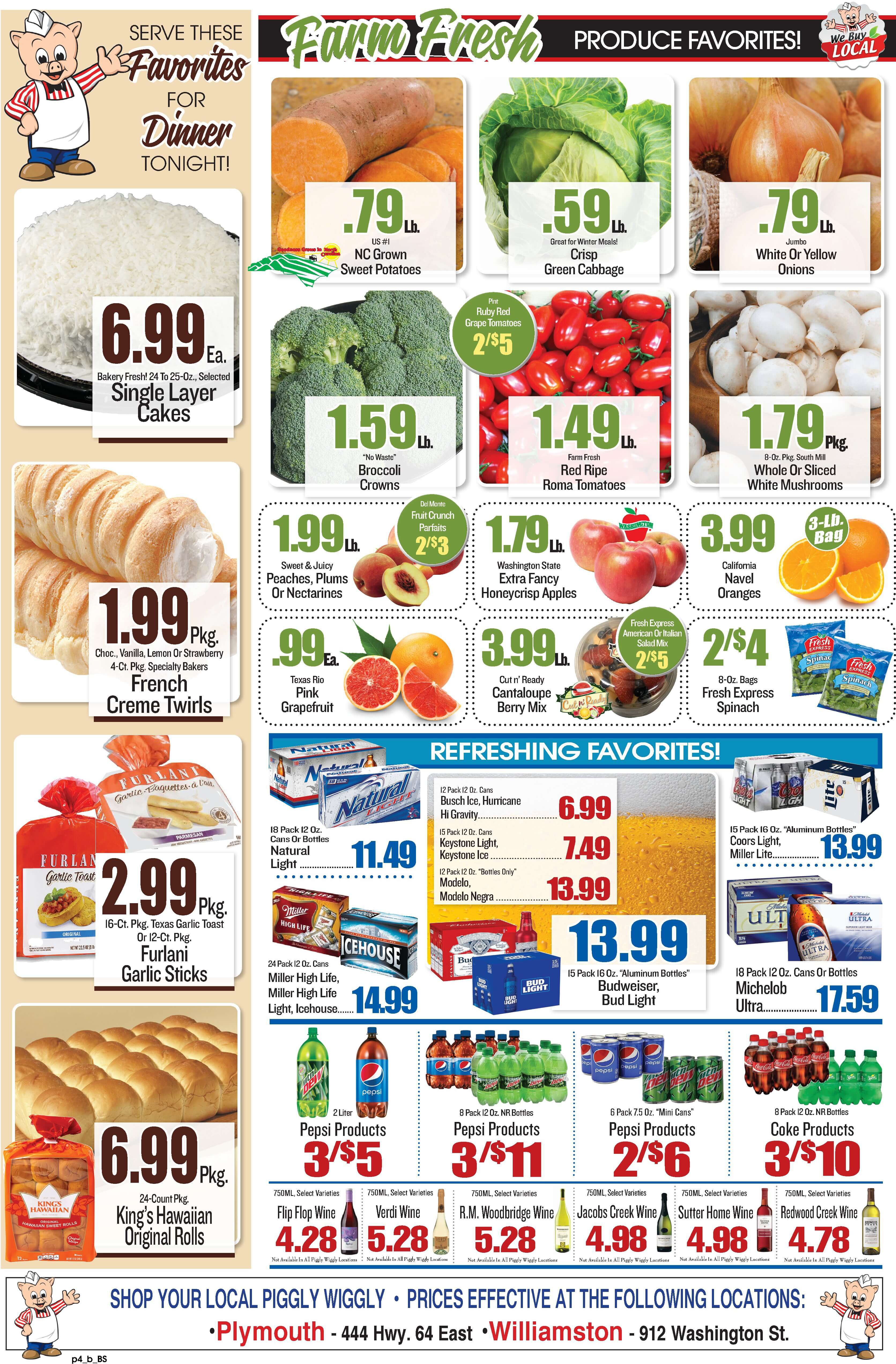 Piggly Wiggly (NC) Weekly Ad Flyer February 24 to March 2, 2021