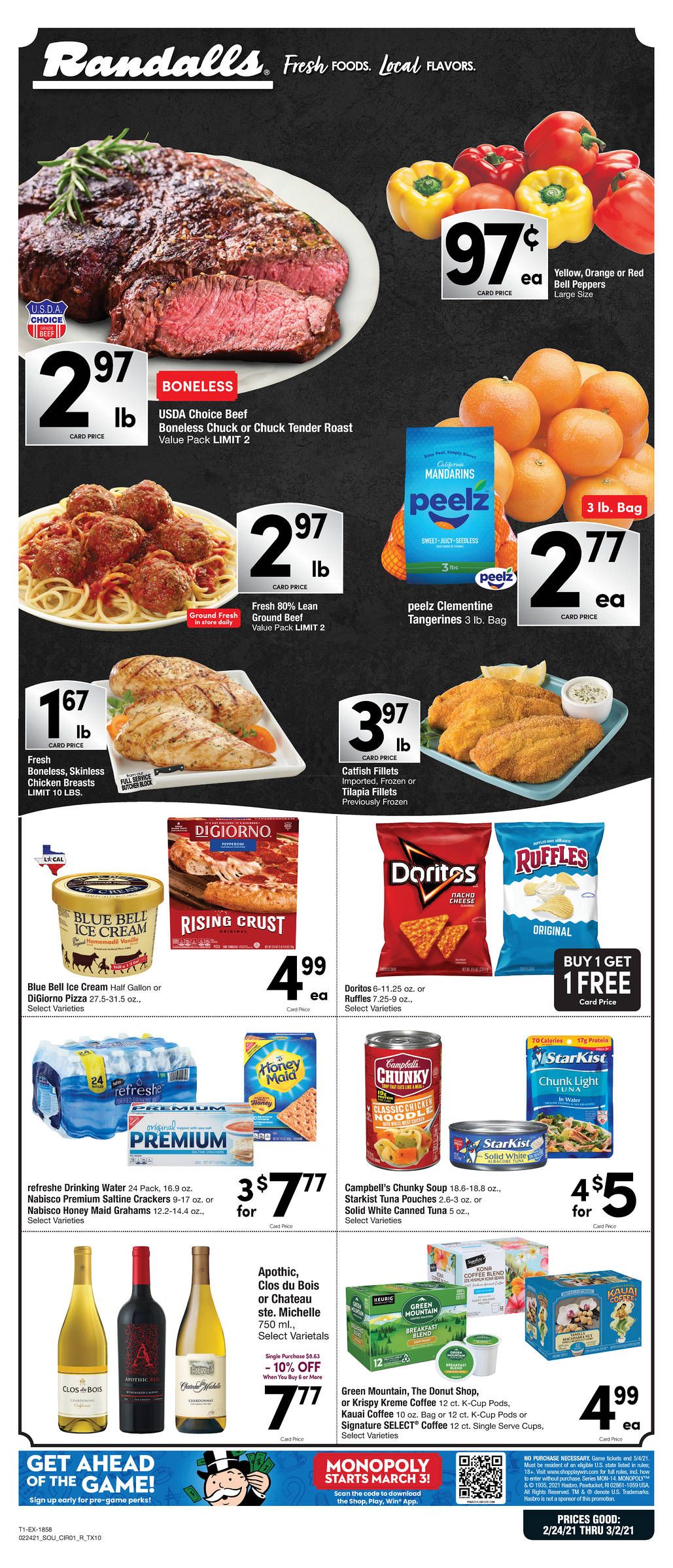 Randalls Weekly Ad Flyer February 24 to March 2, 2021