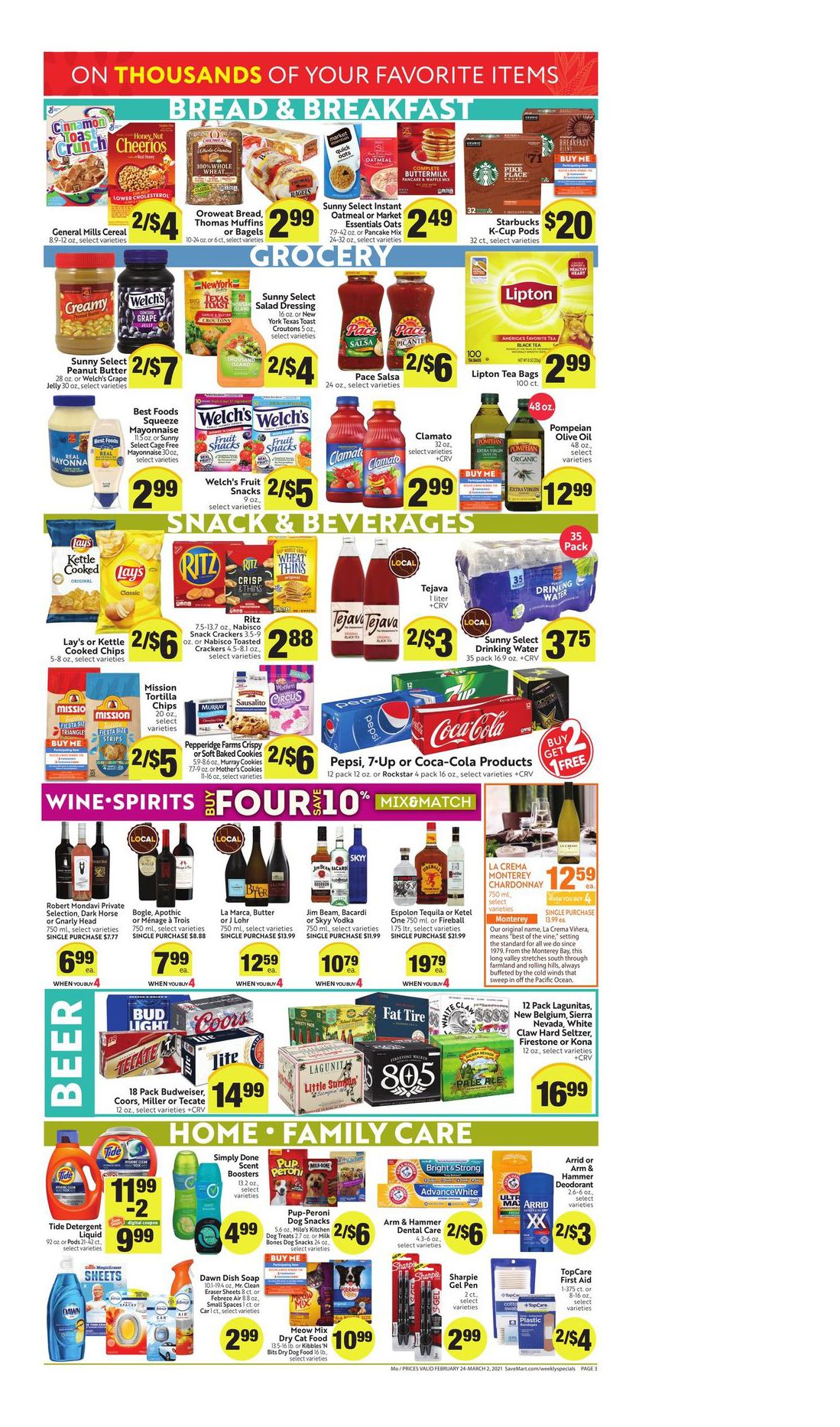 Save Mart Weekly Ad Flyer February 24 to March 2, 2021