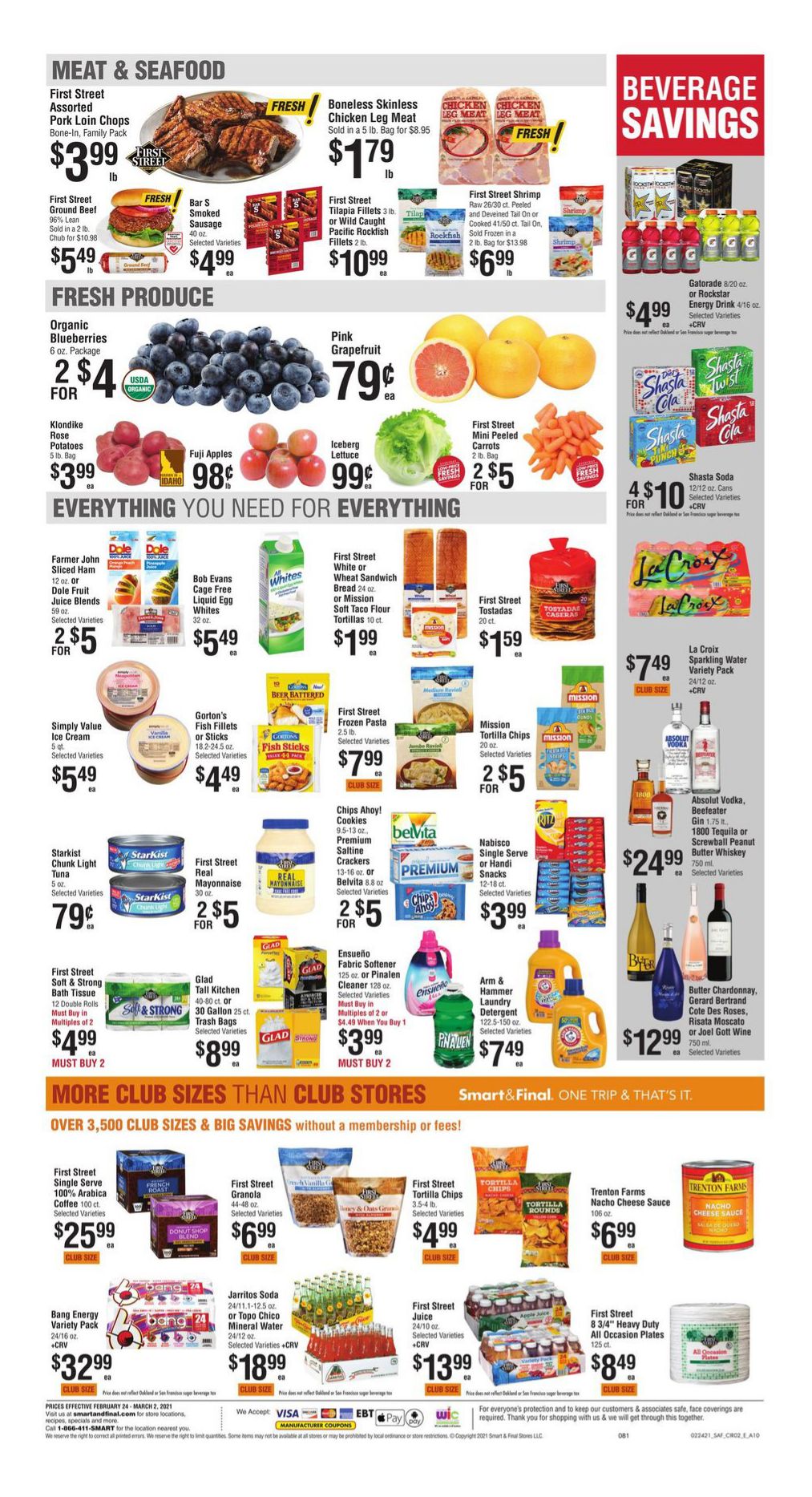 Smart & Final Weekly Ad Flyer February 24 to March 2, 2021