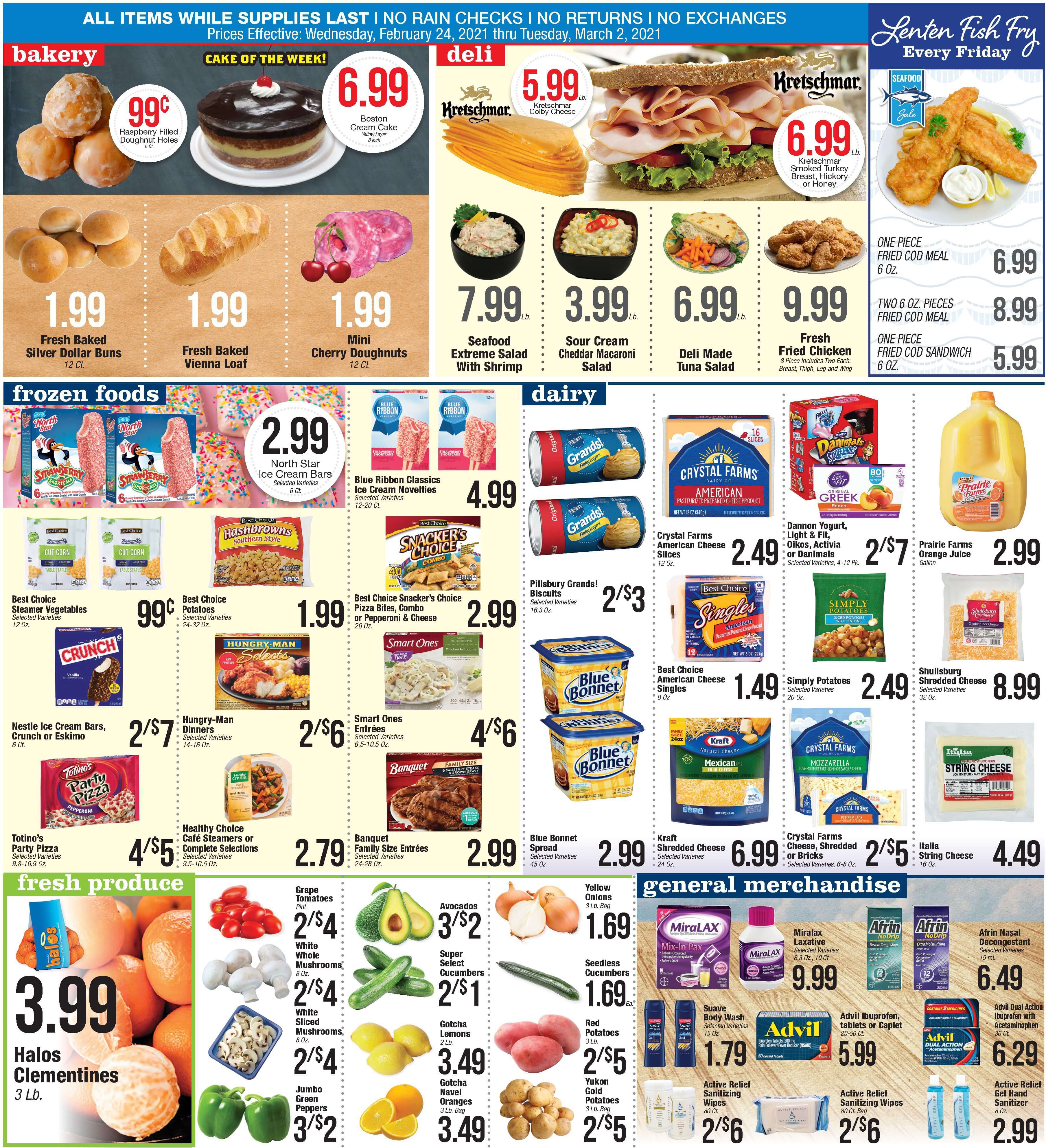 Sullivan's Foods Weekly Ad Flyer February 24 to March 2, 2021
