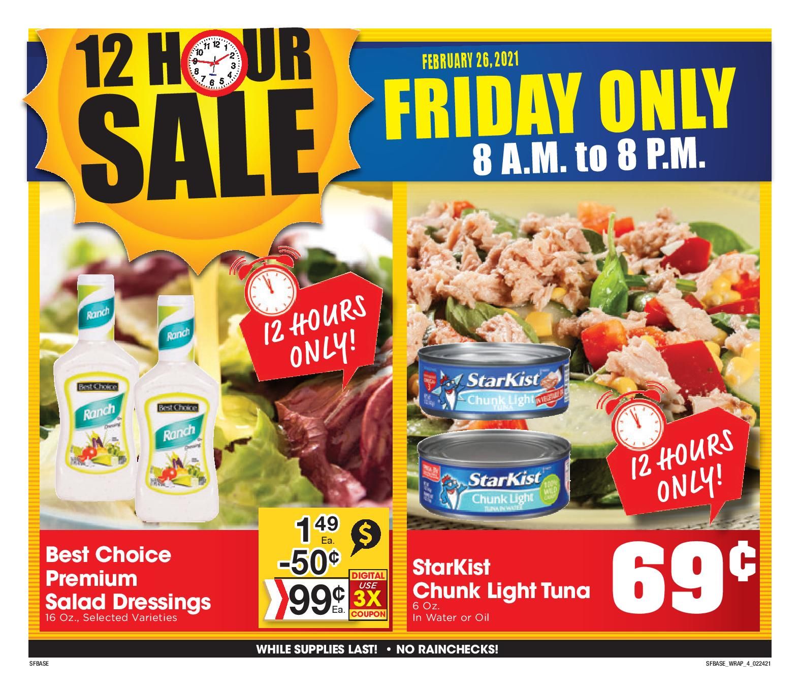Sunshine Foods Weekly Ad Flyer February 24 to March 2, 2021