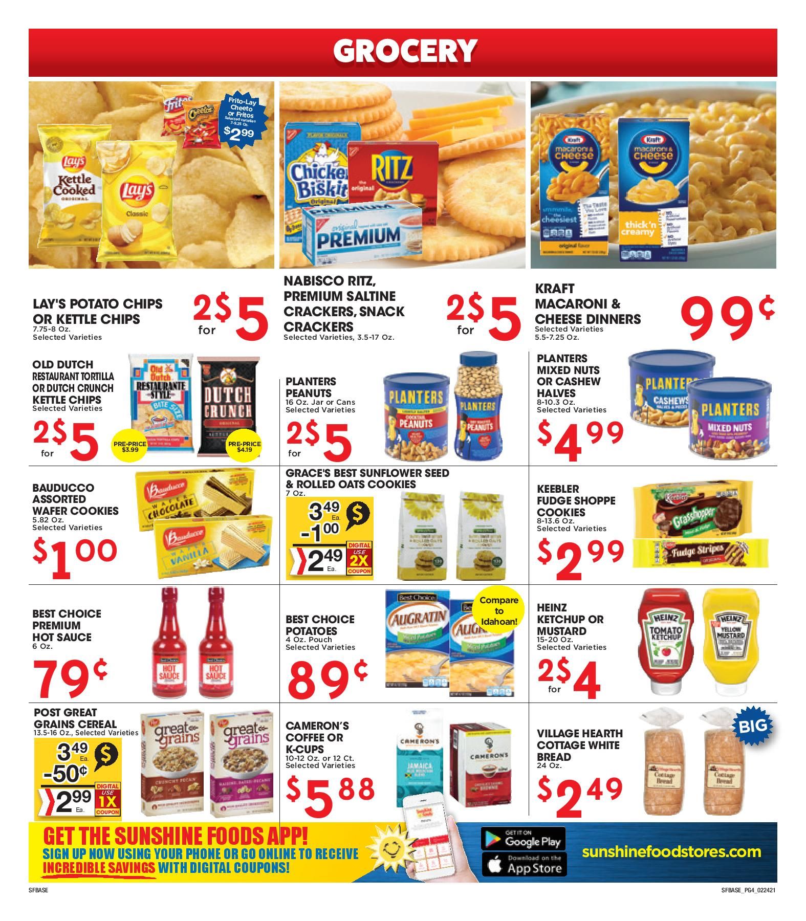 Sunshine Foods Weekly Ad Flyer February 24 to March 2, 2021