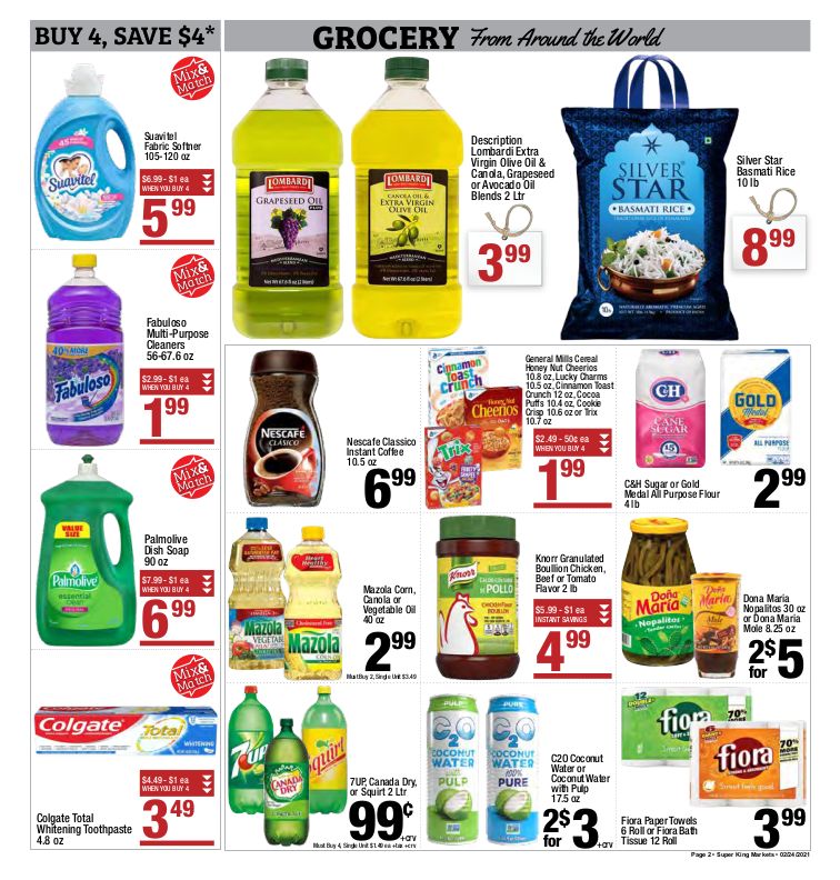 Super King Markets Weekly Ad Flyer February 24 to March 2, 2021