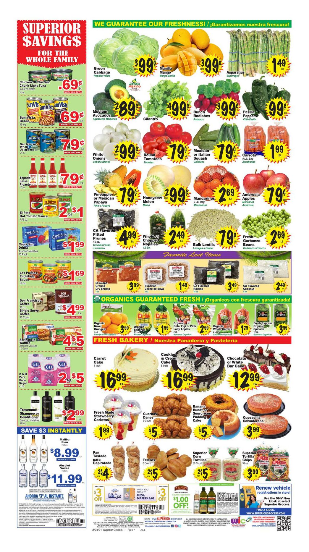 Superior Grocers Weekly Ad Flyer February 24 to March 2, 2021