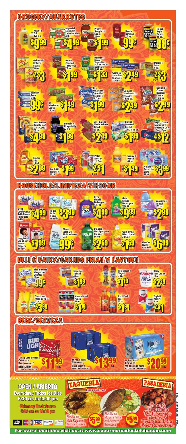 Supermercados Teloloapan Weekly Ad Flyer February 24 to March 9, 2021