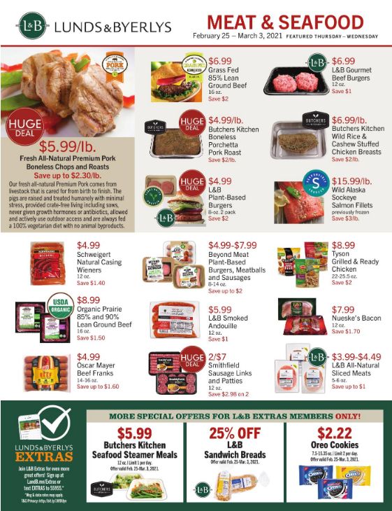 Lunds & Byerlys Weekly Ad Flyer February 25 to March 3, 2021