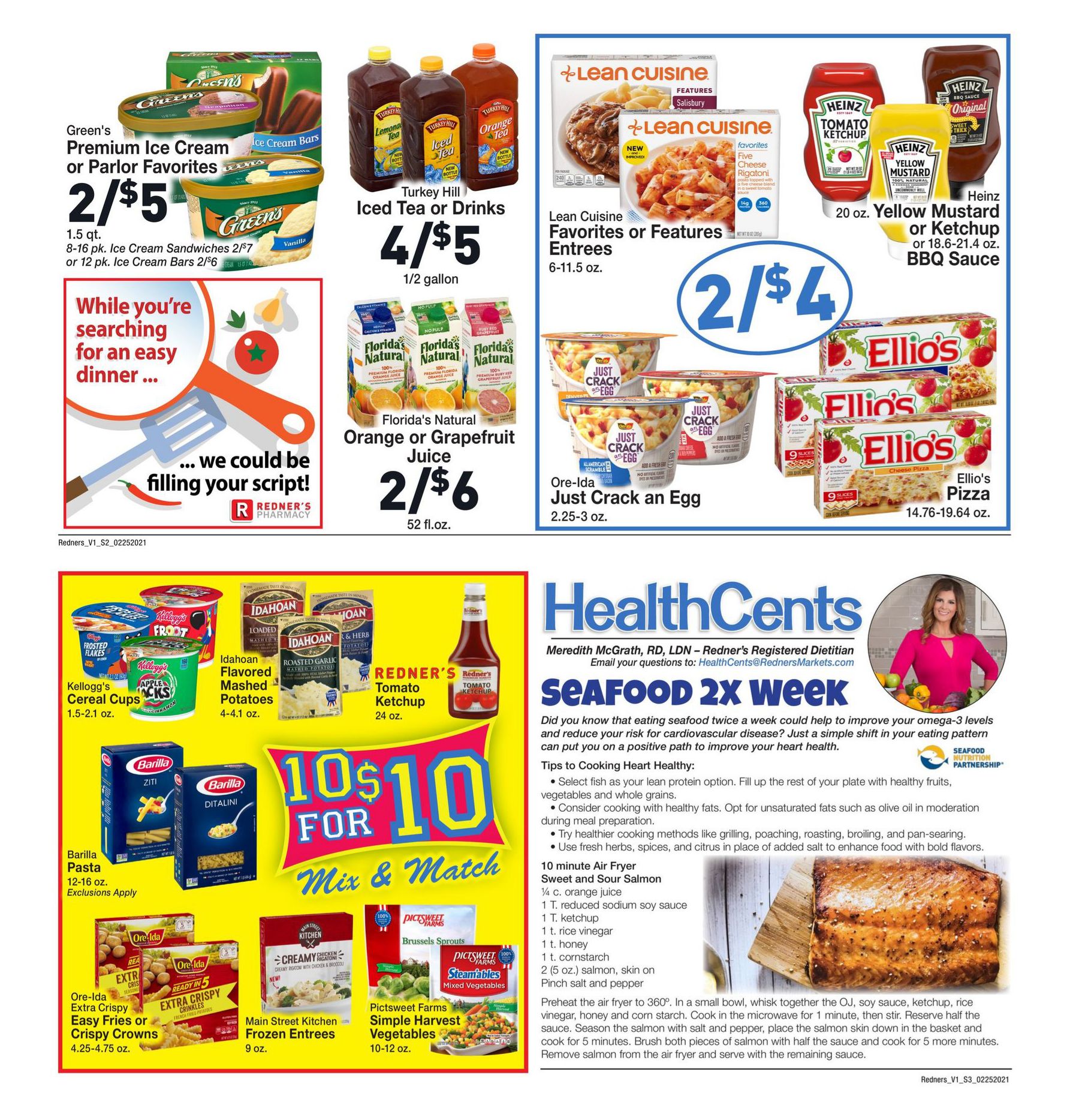 Redner's Markets Weekly Ad Flyer February 25 to March 3, 2021