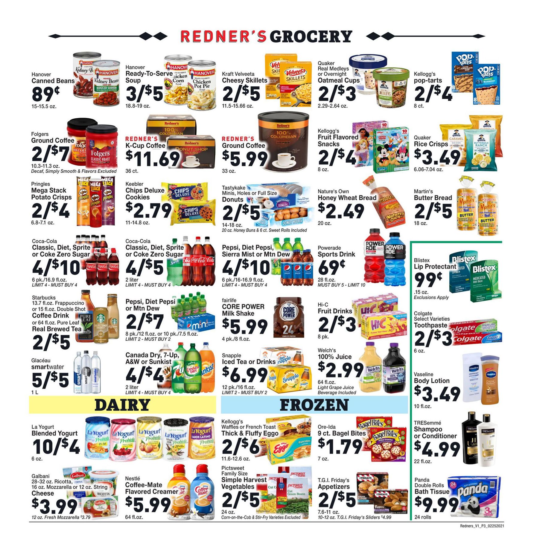Redner's Markets Weekly Ad Flyer February 25 to March 3, 2021