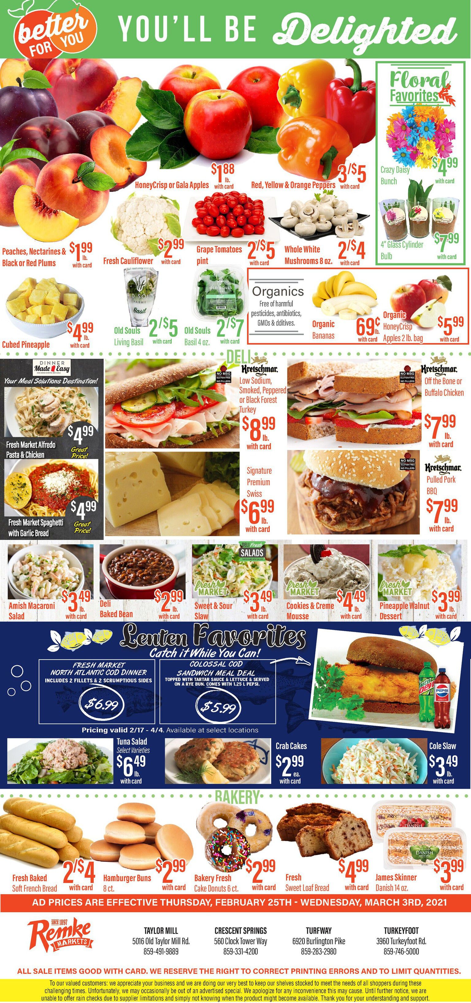 Remke Markets Weekly Ad Flyer February 25 to March 3, 2021