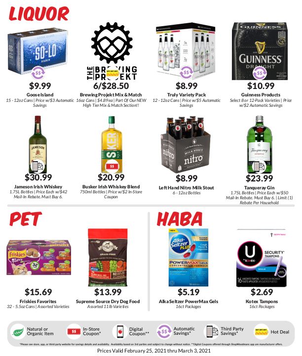 Woodman's Market (WI) Weekly Ad Flyer February 25 to March 3, 2021