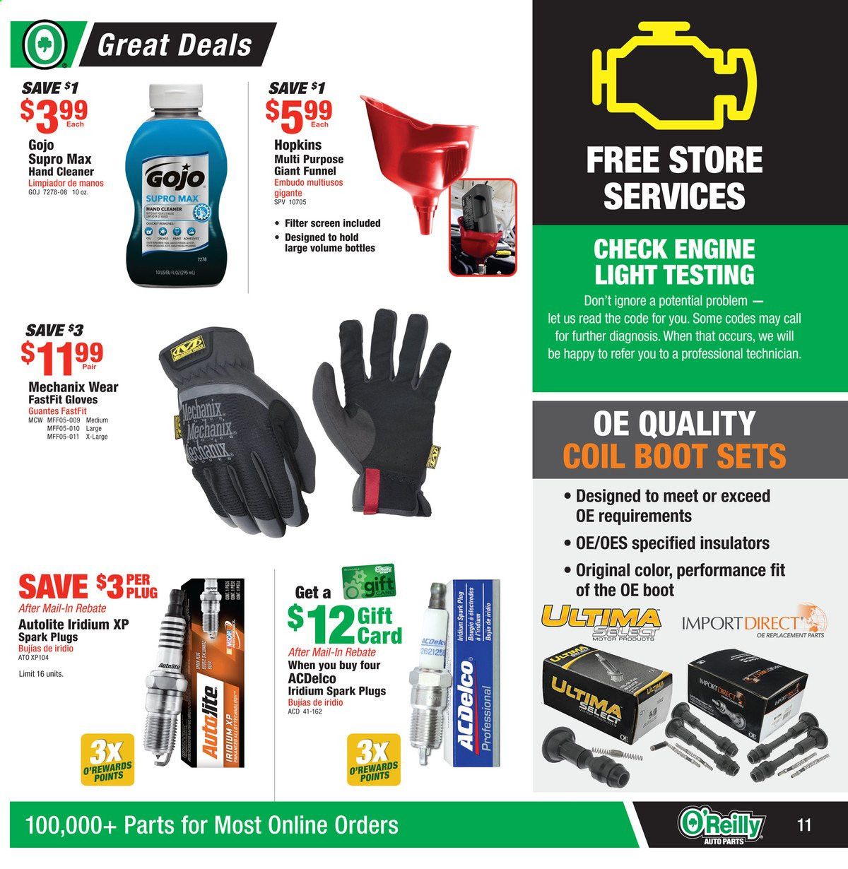 O'Reilly Auto Parts Weekly Ad Flyer February 24 to March 30
