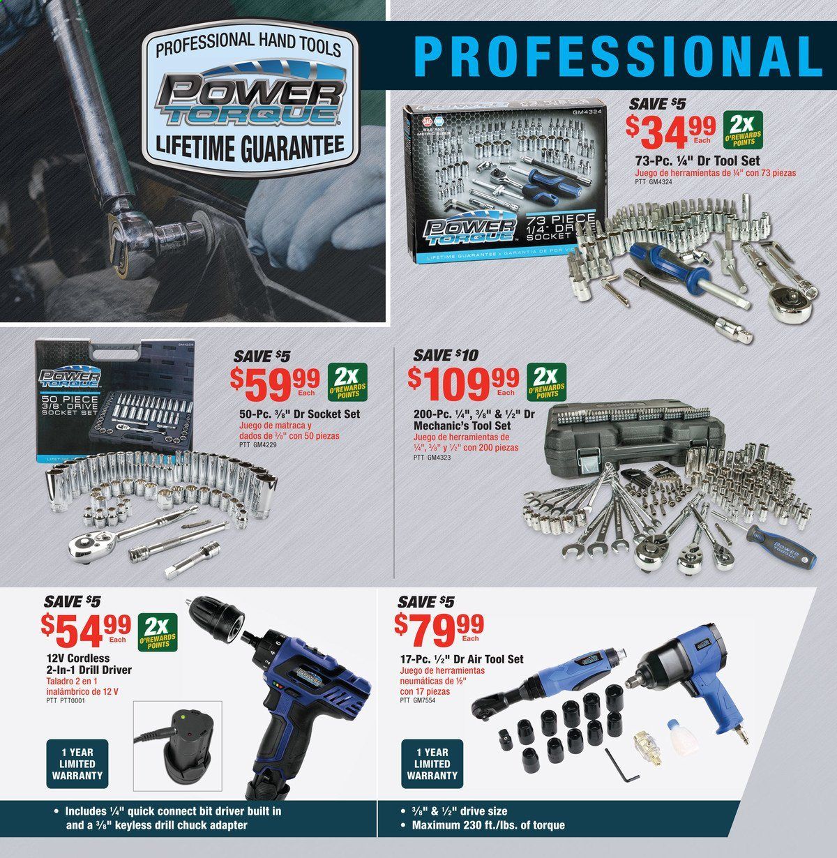 O'Reilly Auto Parts Weekly Ad Flyer February 24 to March 30