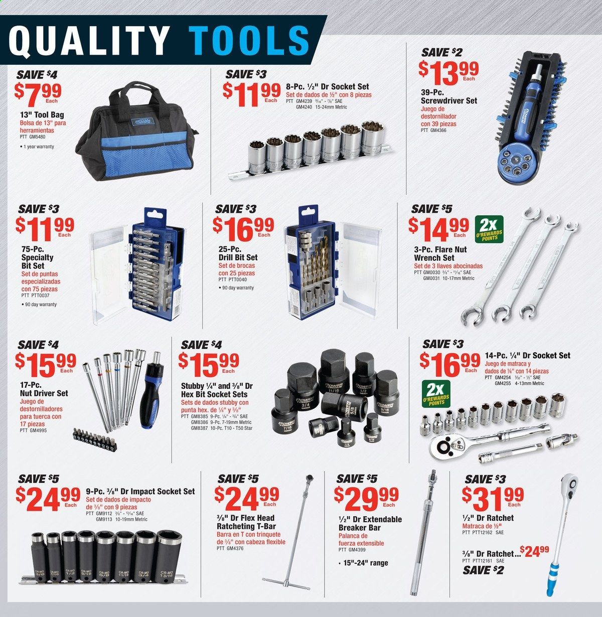O'Reilly Auto Parts Weekly Ad Flyer February 24 to March 30