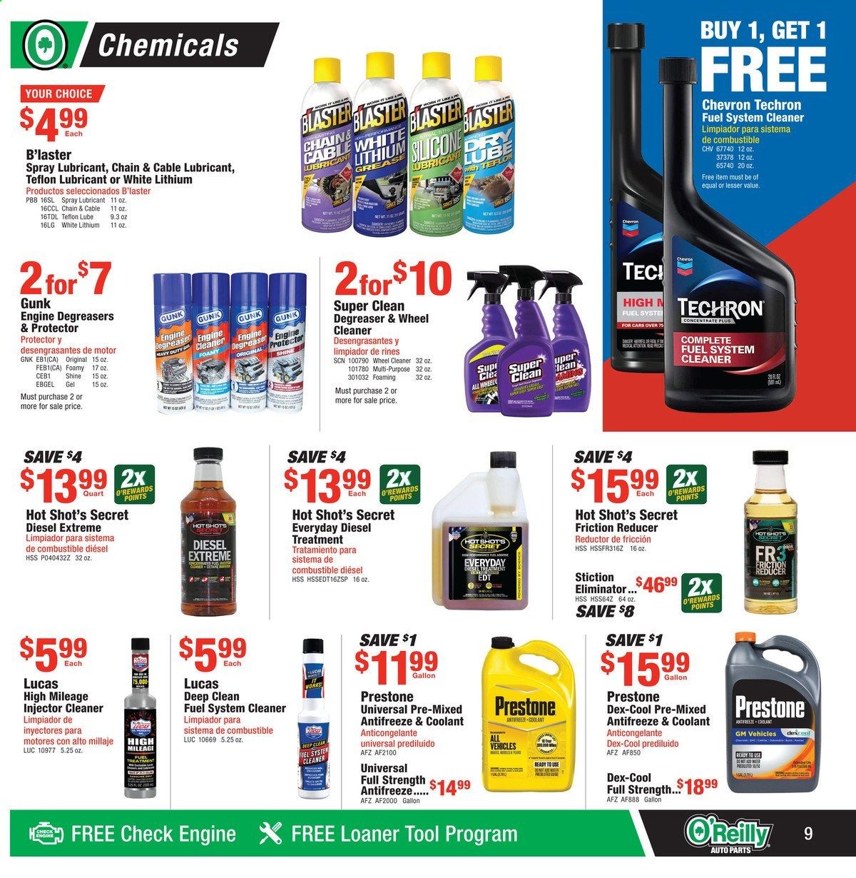 O'Reilly Auto Parts Weekly Ad Flyer February 24 to March 30