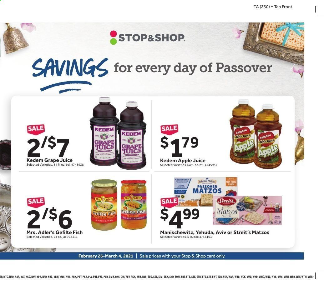 Stop & Shop (MA) Weekly Ad Flyer February 26 to March 4