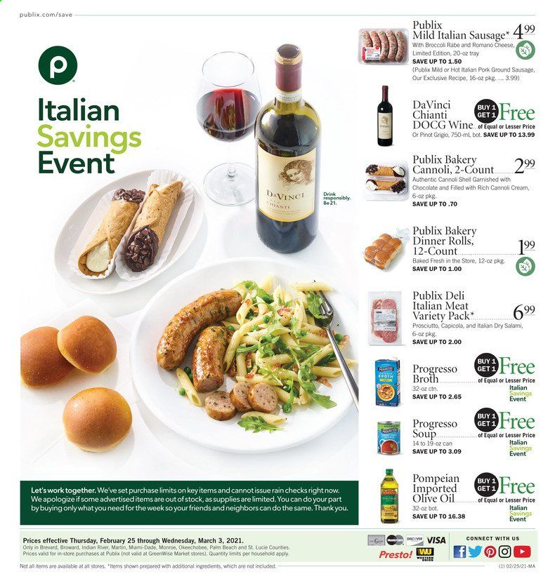 Publix (AL, FL, GA, NC, SC, TN, VA) Weekly Ad Flyer February 25 to March 3