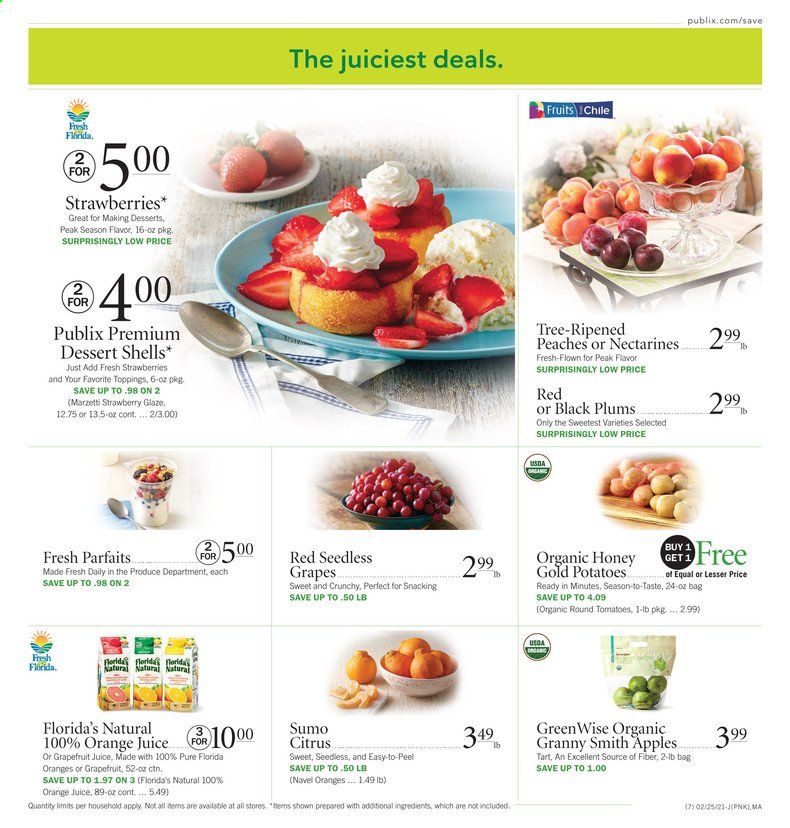 Publix (AL, FL, GA, NC, SC, TN, VA) Weekly Ad Flyer February 25 to March 3