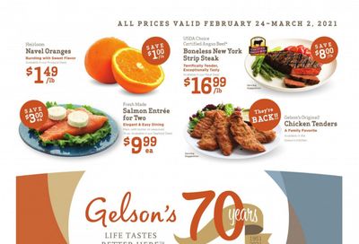 Gelson's Weekly Ad Flyer February 24 to March 2