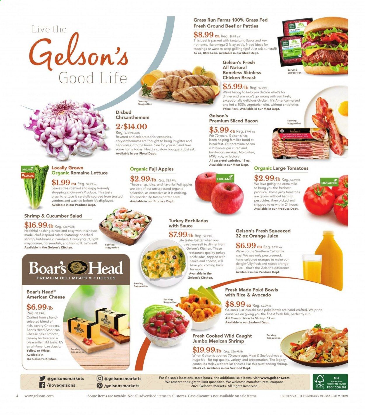 Gelson's Weekly Ad Flyer February 24 to March 2