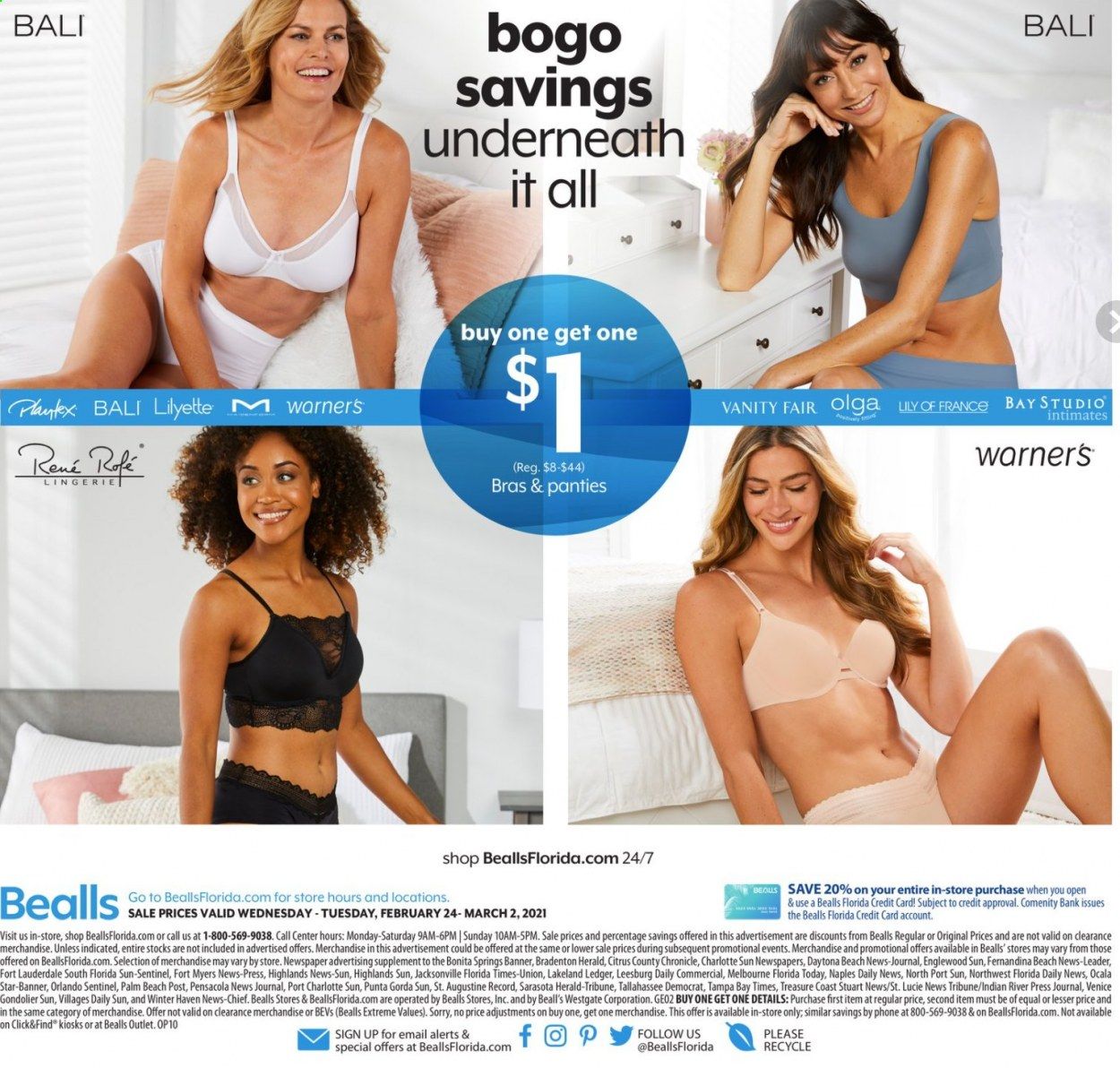 Bealls Florida Weekly Ad Flyer February 24 to March 2