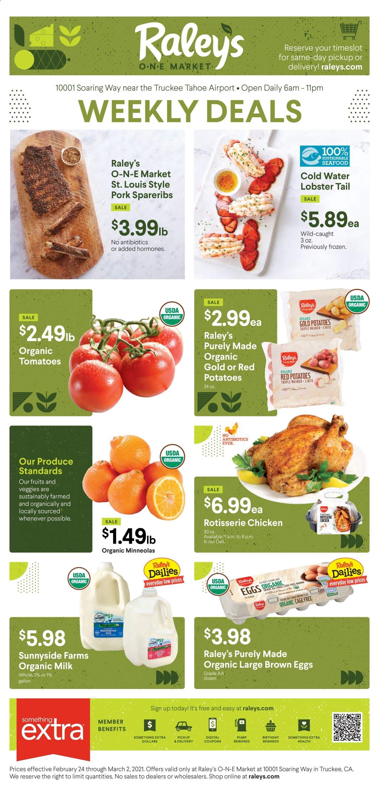 Raley's (CA) Weekly Ad Flyer February 24 to March 2