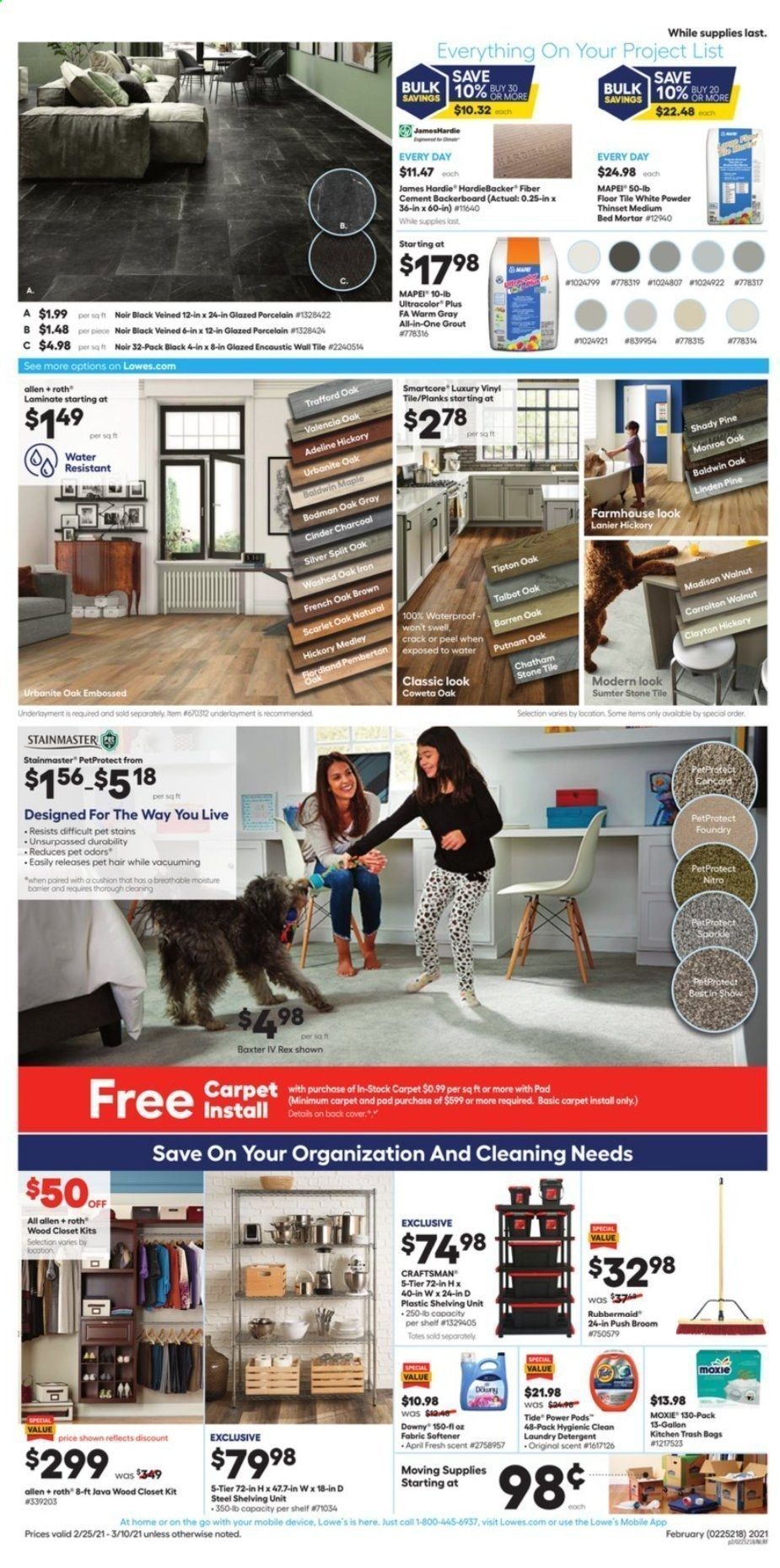 Lowe's Weekly Ad Flyer February 25 to March 10