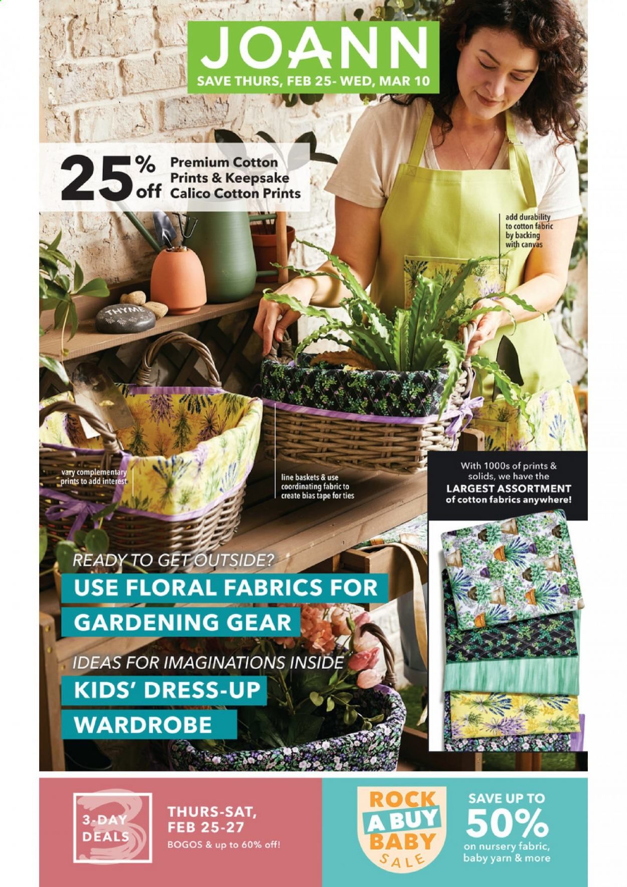 JOANN Weekly Ad Flyer February 25 to March 10