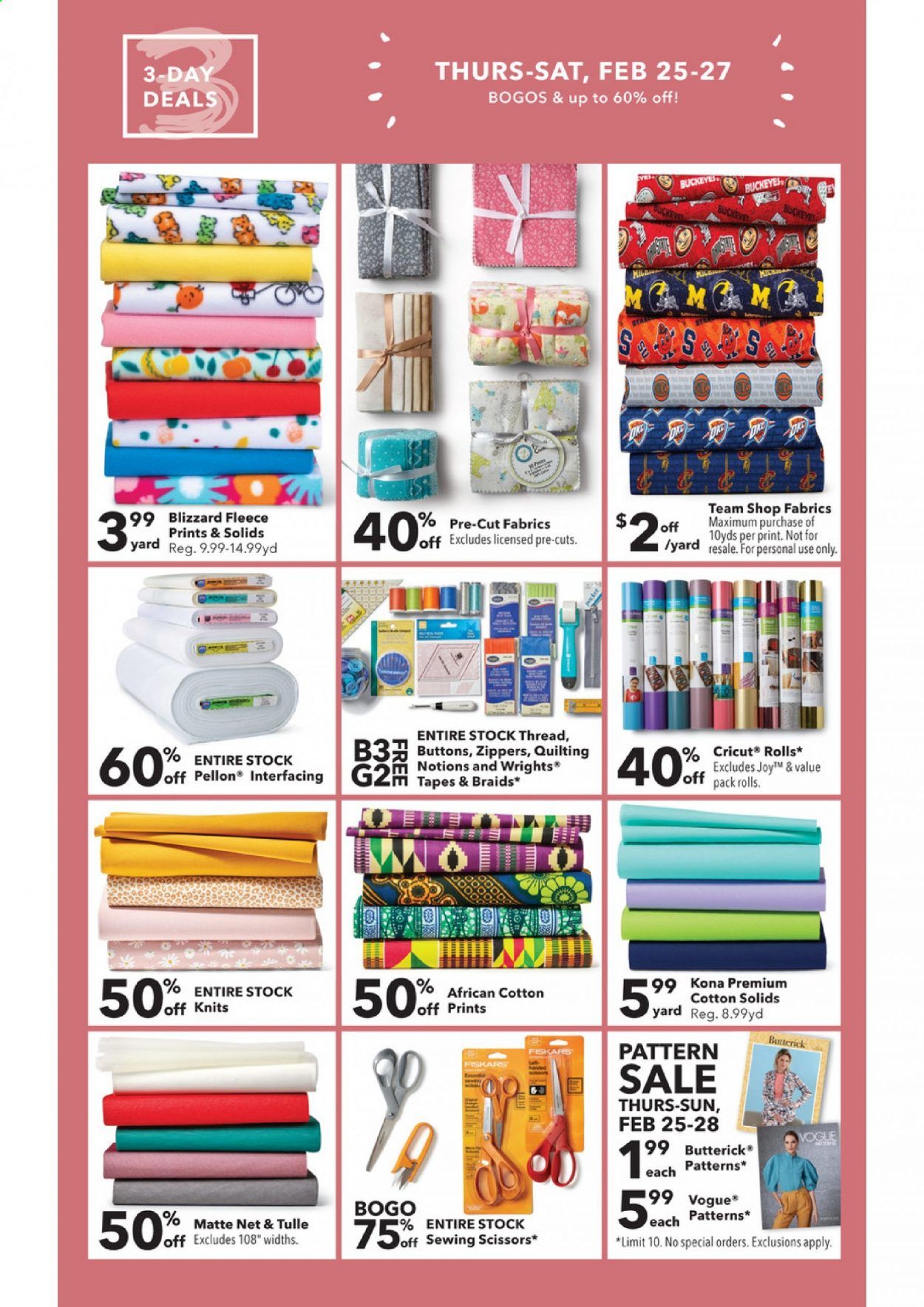 JOANN Weekly Ad Flyer February 25 to March 10