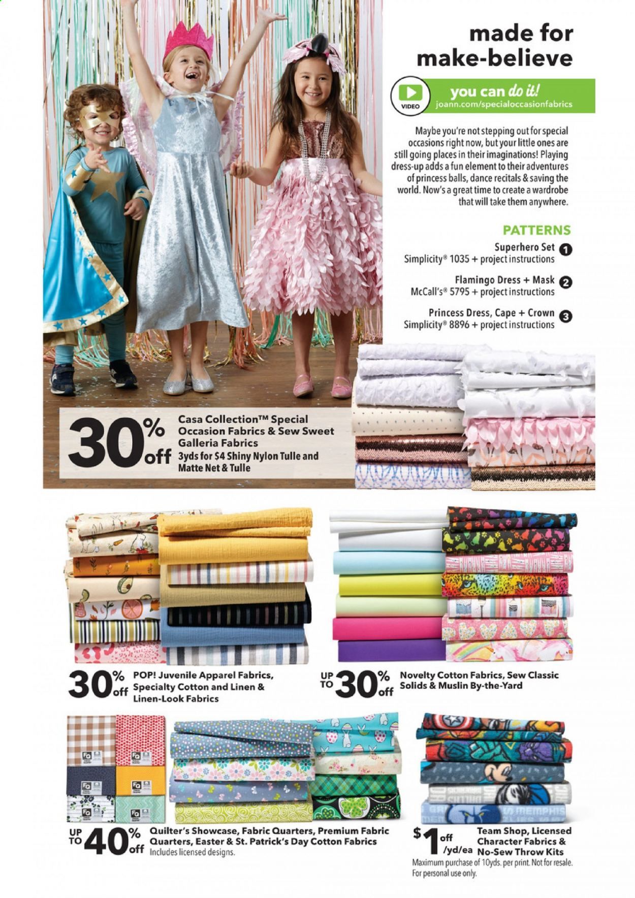 JOANN Weekly Ad Flyer February 25 to March 10