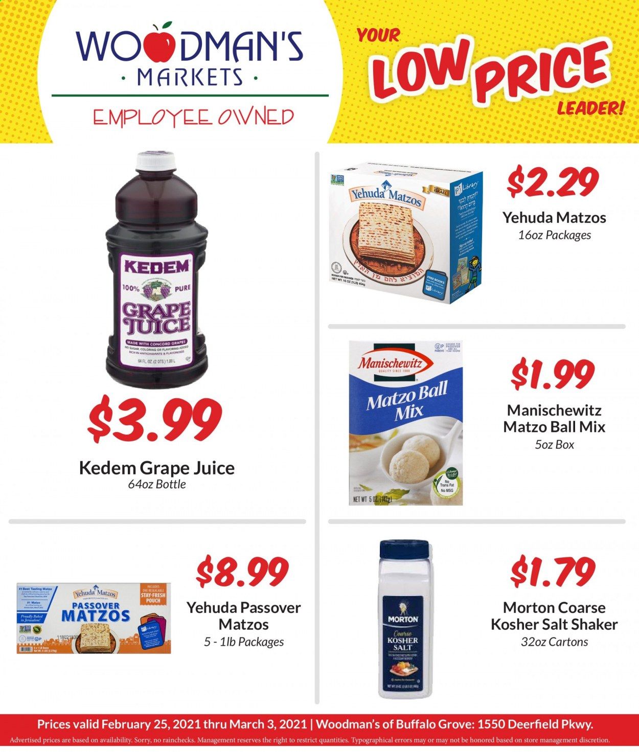 Woodman's Markets (IL, WI) Weekly Ad Flyer February 25 to March 3