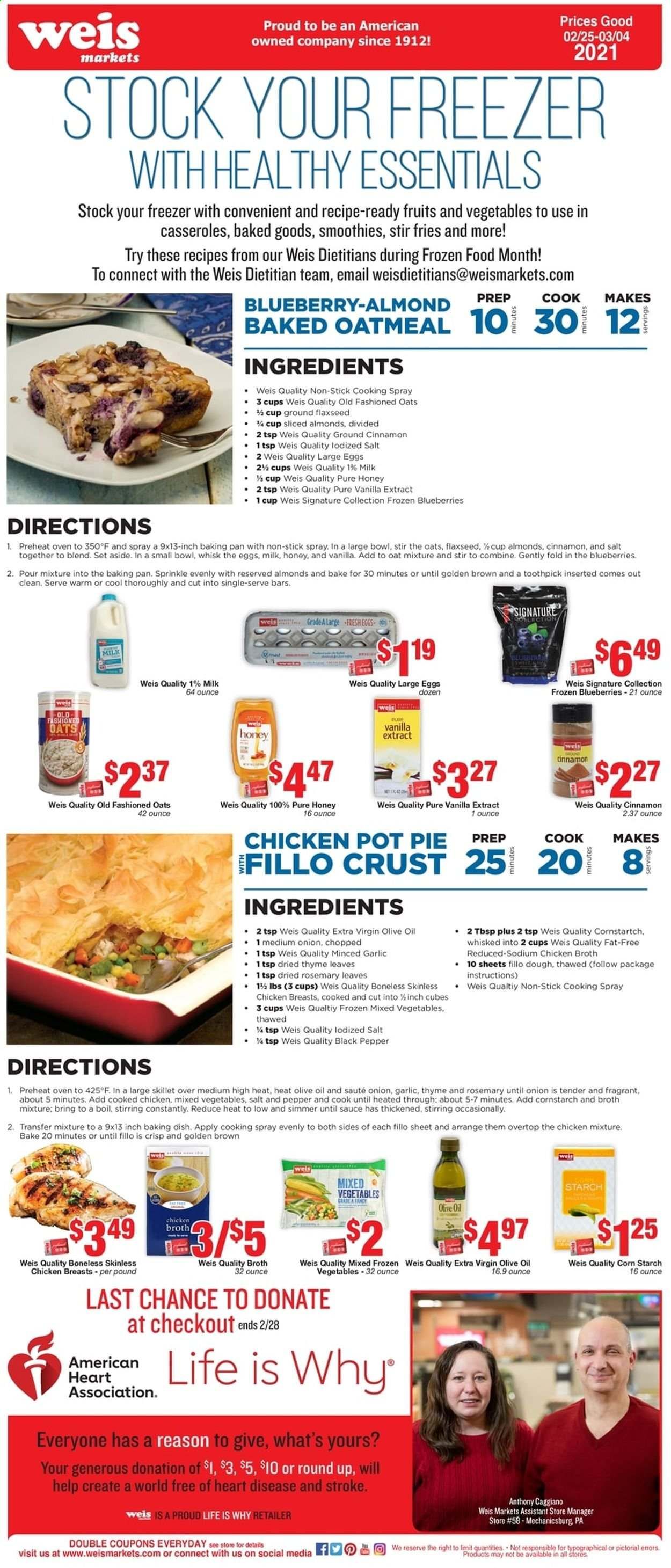 Weis Weekly Ad Flyer February 25 to March 4