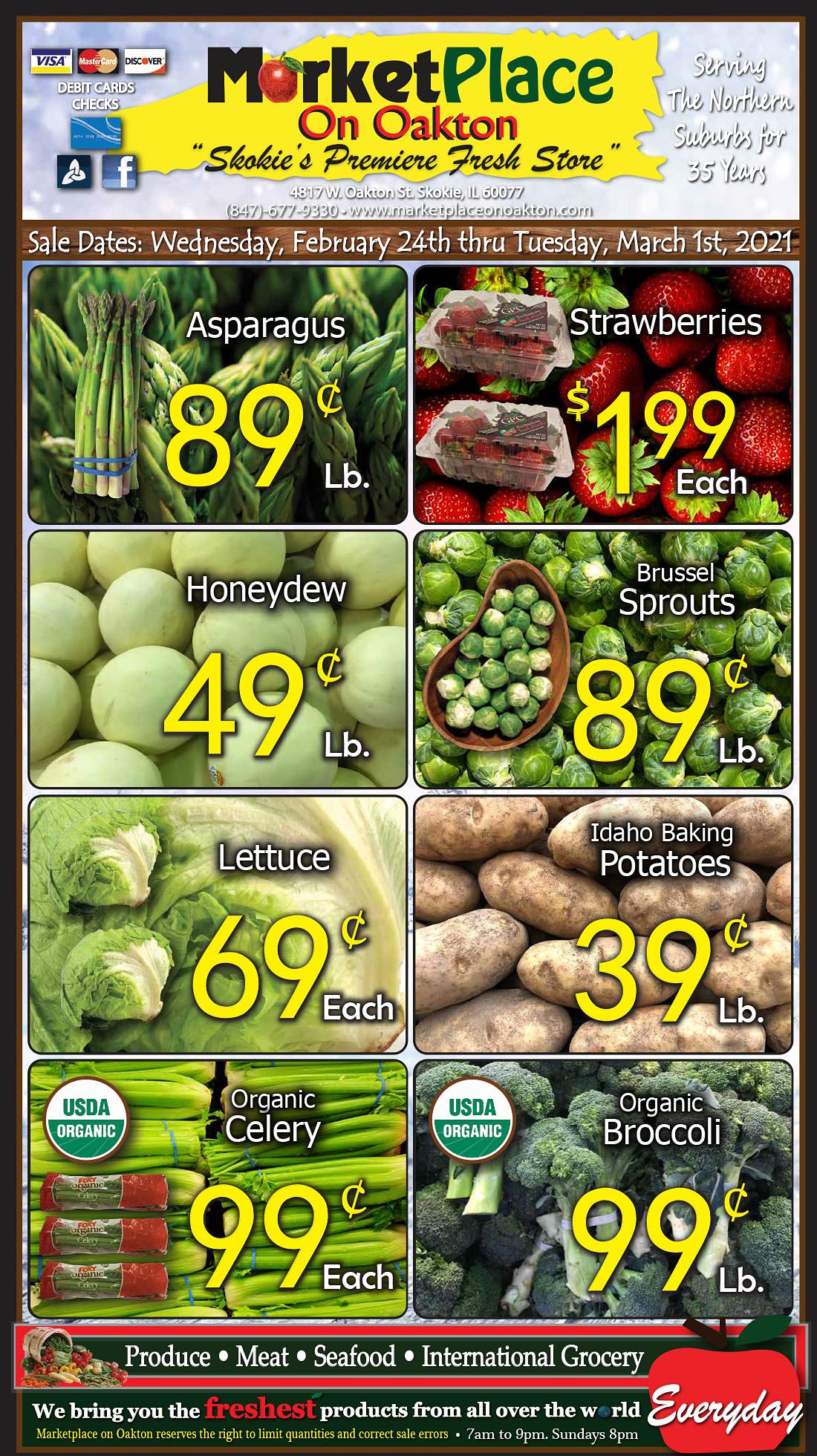 Marketplace On Oakton Weekly Ad Flyer February 24 to March 2, 2021