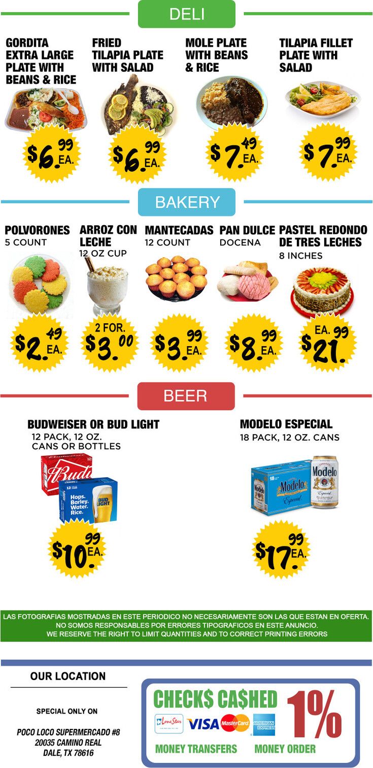 Poco Loco Weekly Ad Flyer February 24 to March 2, 2021
