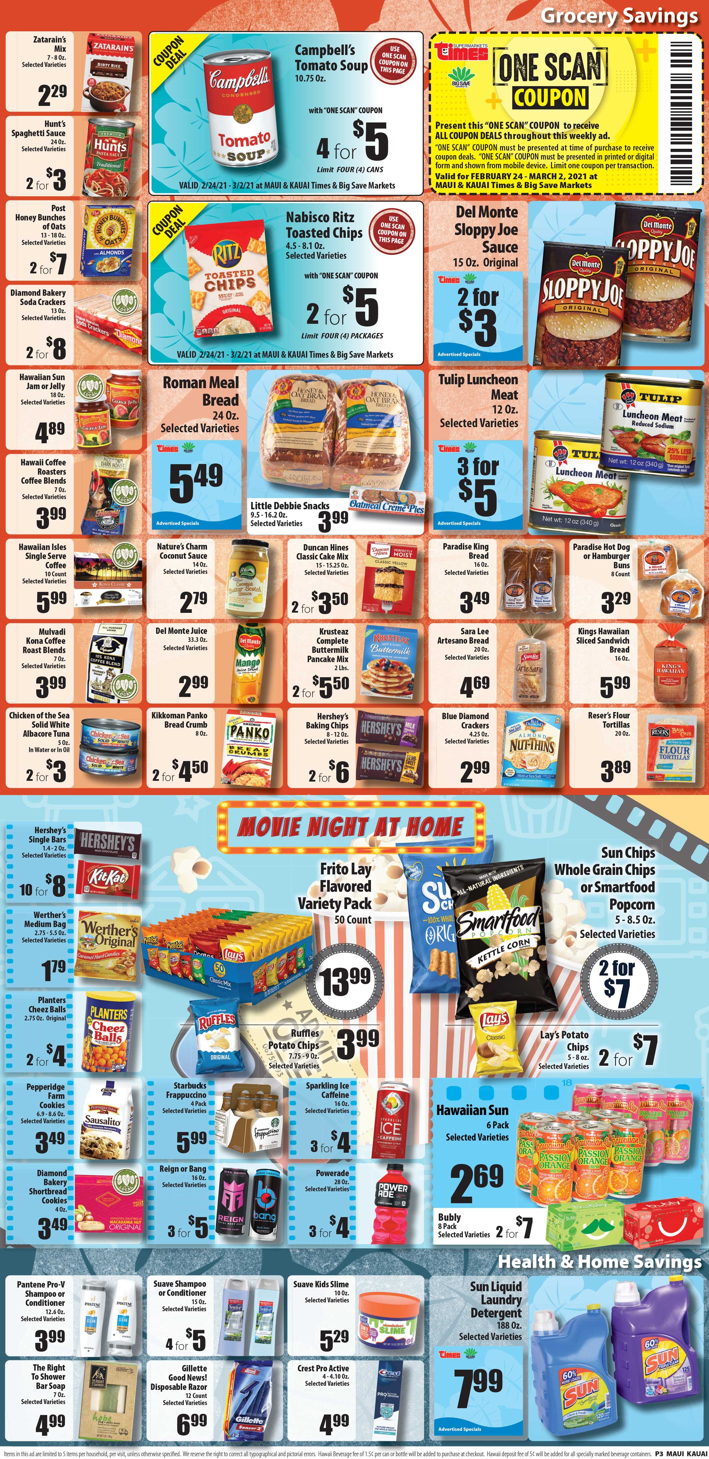 Times Supermarkets Weekly Ad Flyer February 24 to March 2, 2021