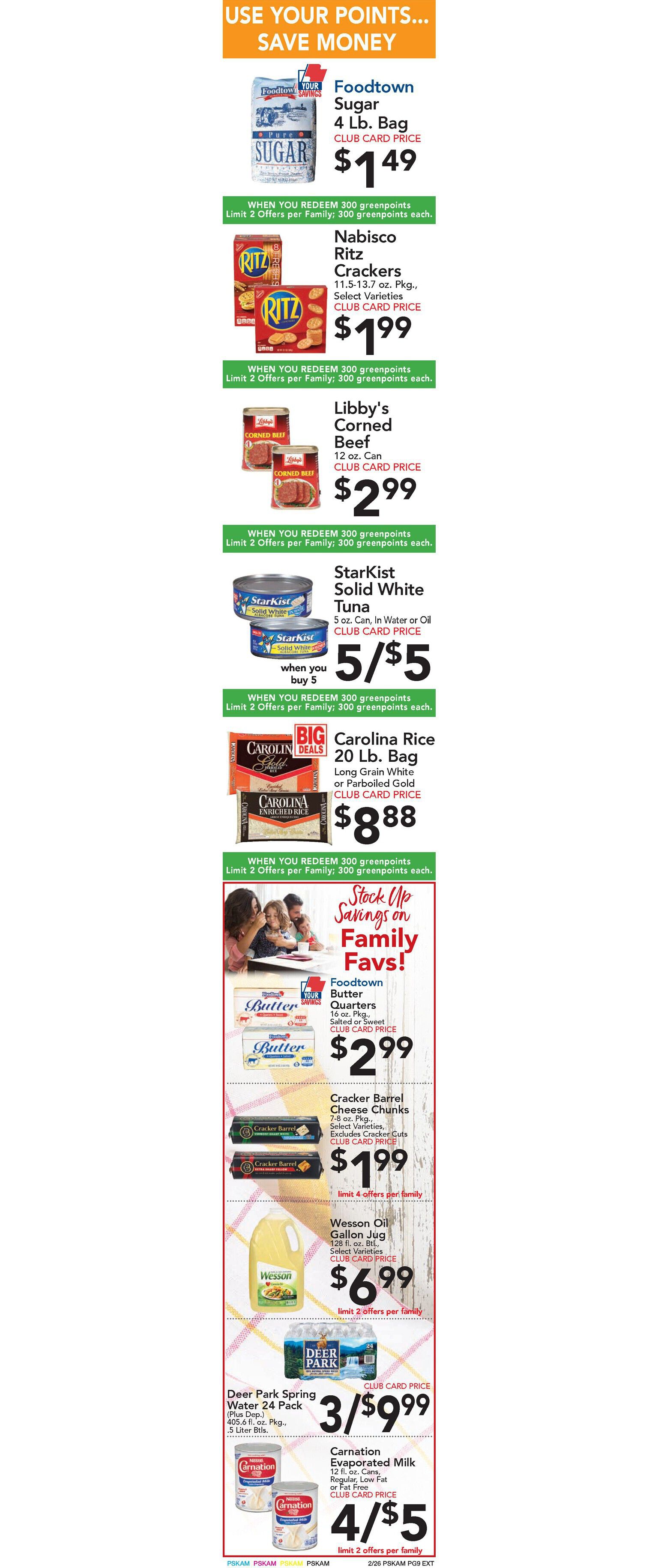 Foodtown Weekly Ad Flyer February 26 to March 4, 2021