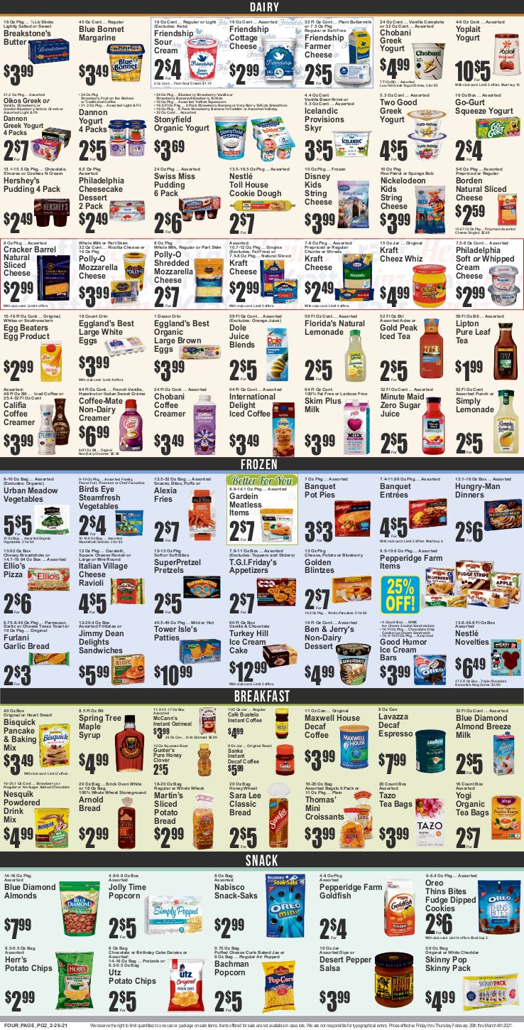 Key Food Weekly Ad Flyer February 26 to March 4, 2021