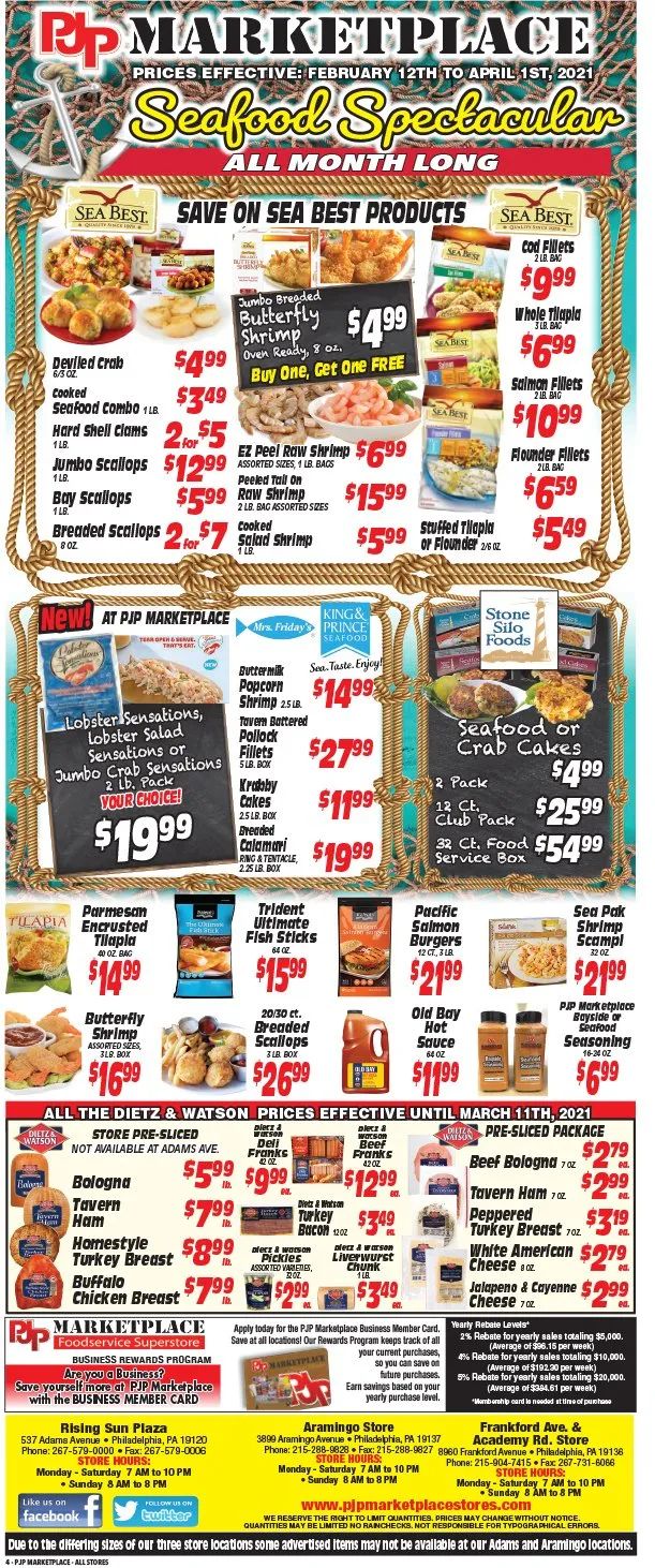 PJP Marketplace Weekly Ad Flyer February 26 to March 4, 2021