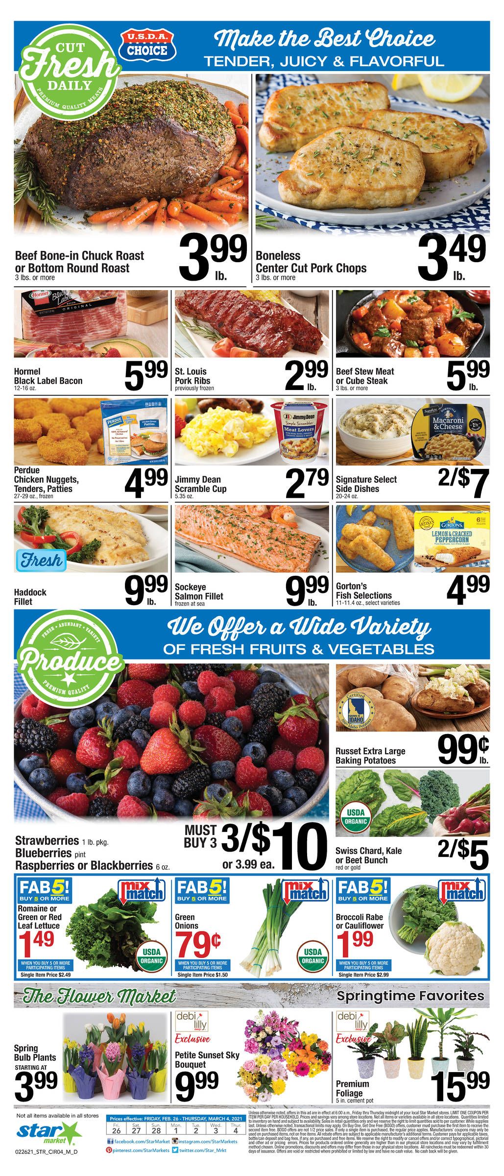 Star Market Weekly Ad Flyer February 26 to March 4, 2021