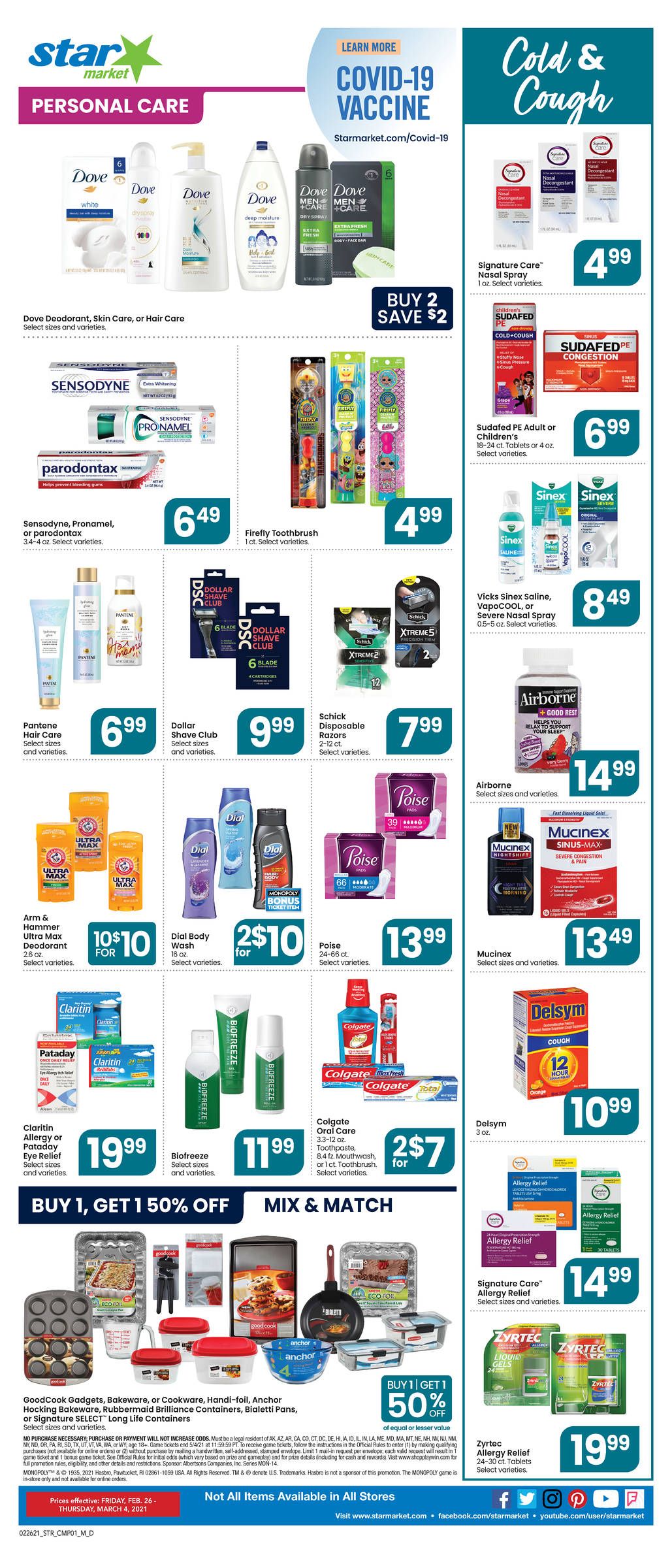 Star Market Weekly Ad Flyer February 26 to March 4, 2021